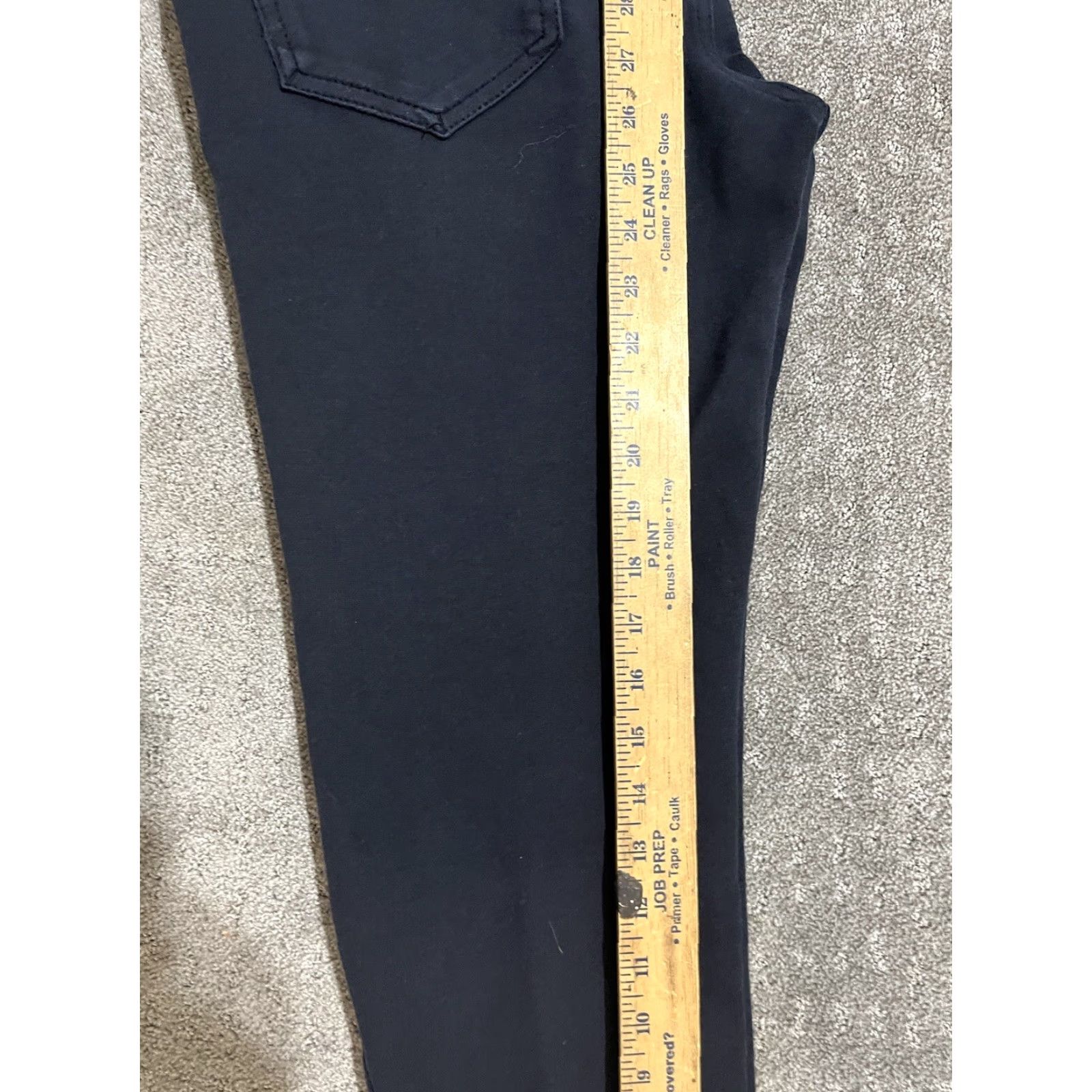 Zara VINTAGE? No — Zara Women Pant Straight Leg Slim Fit Black 32 Inseam 35in Chino Pockets Career Dress Business Casual Pants Womens 32 Black Size 32" / US 10 / IT 46 - 6 Thumbnail