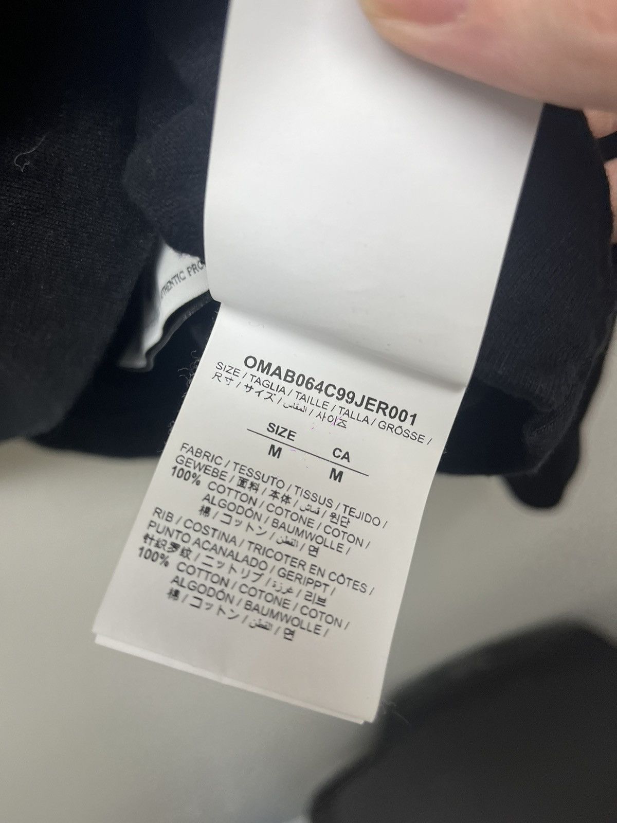 Off-White Off-White Diagonal Helvetica Logo Longsleeve Size US M / EU 48-50 / 2 - 9 Thumbnail