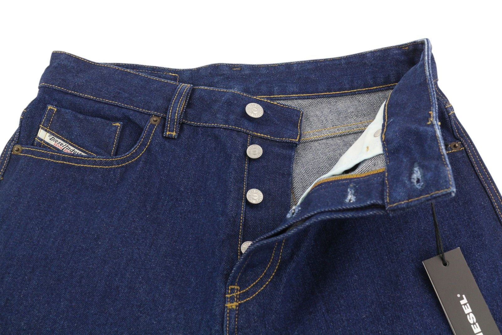 Diesel D-REKIV-Z 007A5 W30/L32 Tapered Mid Blue Jeans 40894 Size US 30 / EU 46 - 4 Thumbnail