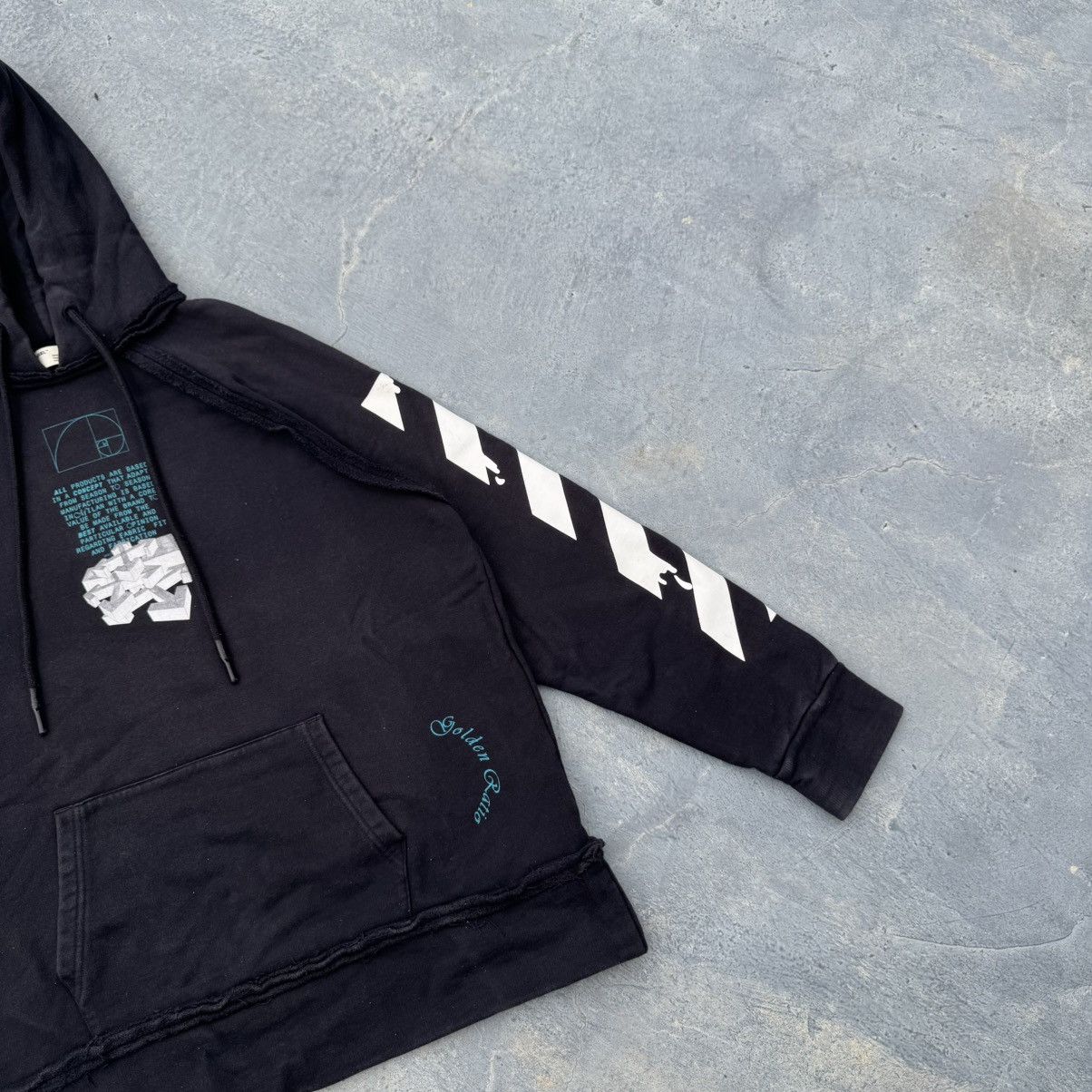 Off-White Off White X Virgil Abloh Black Dripping Arrow Hoodie Size US XS / EU 42 / 0 - 8 Thumbnail