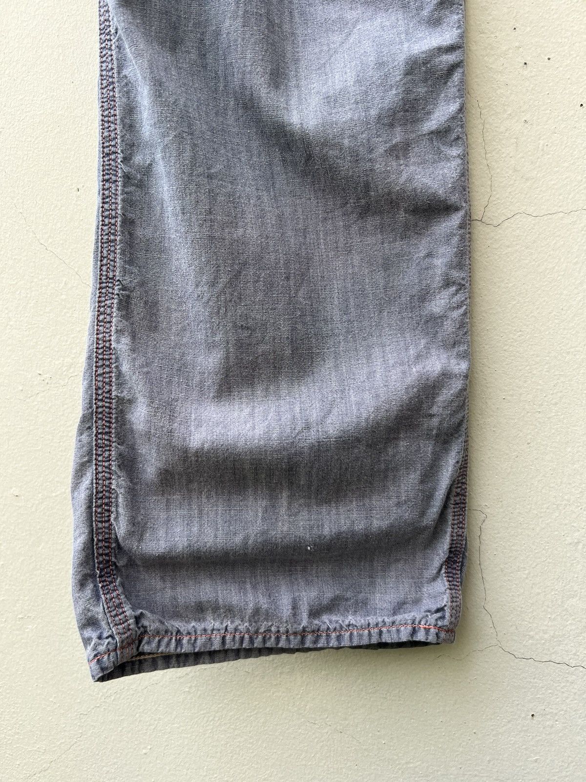 Orslow Vintage Orslow Sun Fade Chambray Carpenter Work Pant Size US 31 - 11 Thumbnail