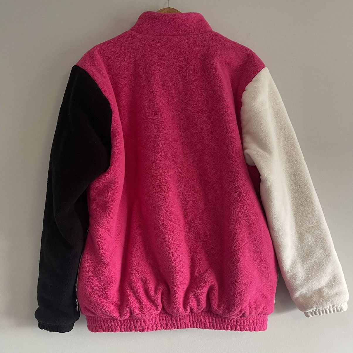 Bape × Nigo × Vintage OG Bape Pink Camo Thermal Fleece Jacket Size US L / EU 52-54 / 3 - 9 Thumbnail