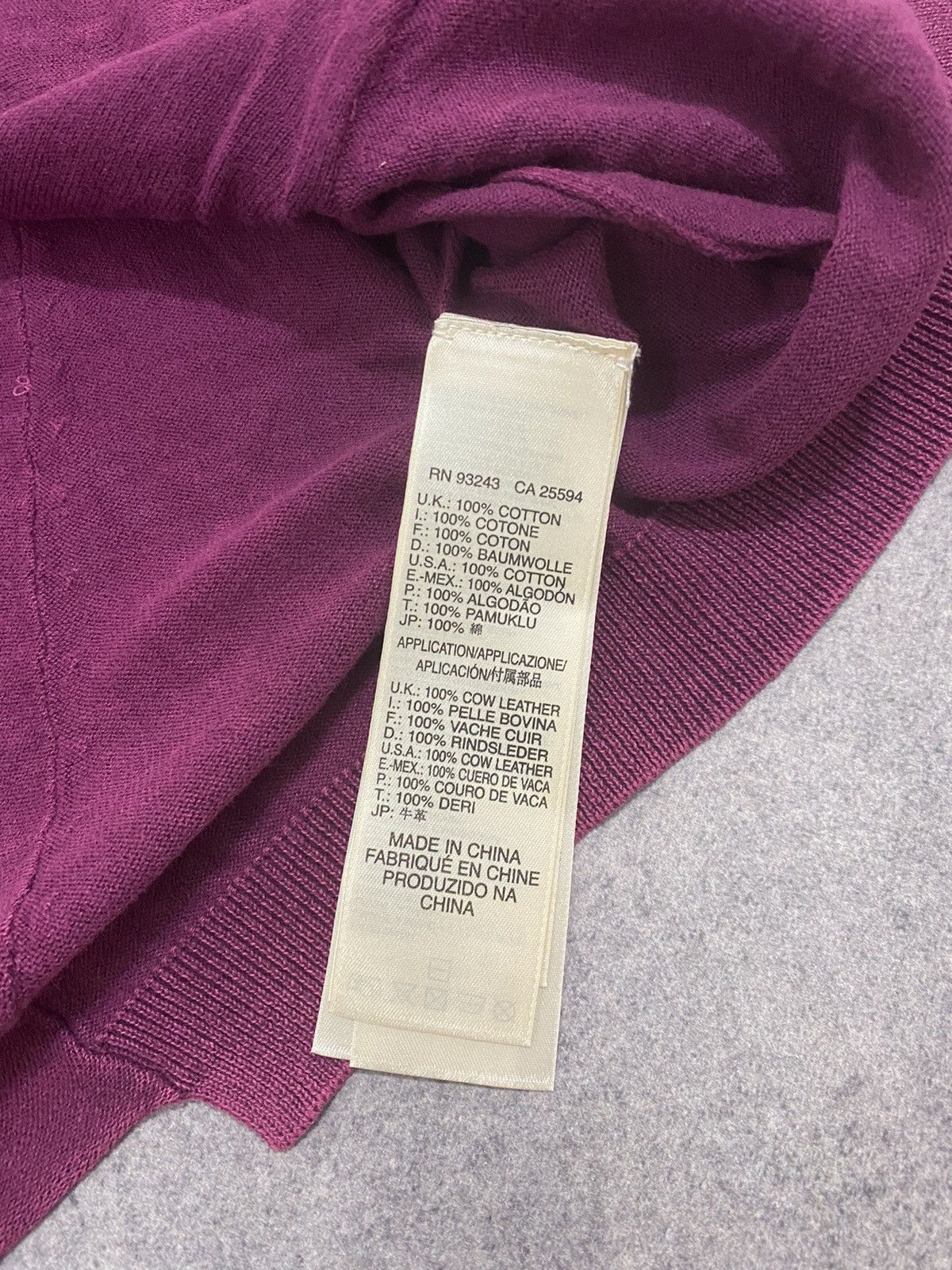 Diesel Vintage Diesel Purple Top Long Sleeve Blouse Asymmetric Size M / US 6-8 / IT 42-44 - 9 Thumbnail