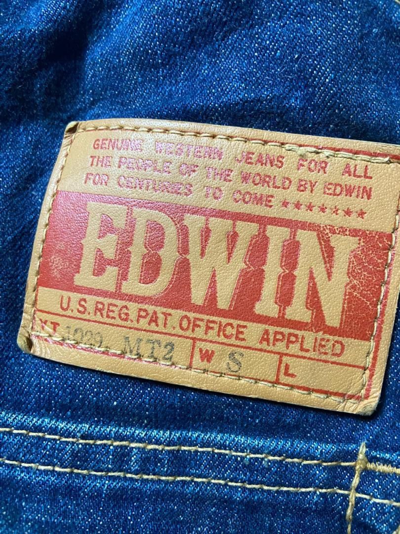 Edwin Vintage Edwin Jeans Overalls with Paint Splatter (160) Size US 29 - 8 Thumbnail