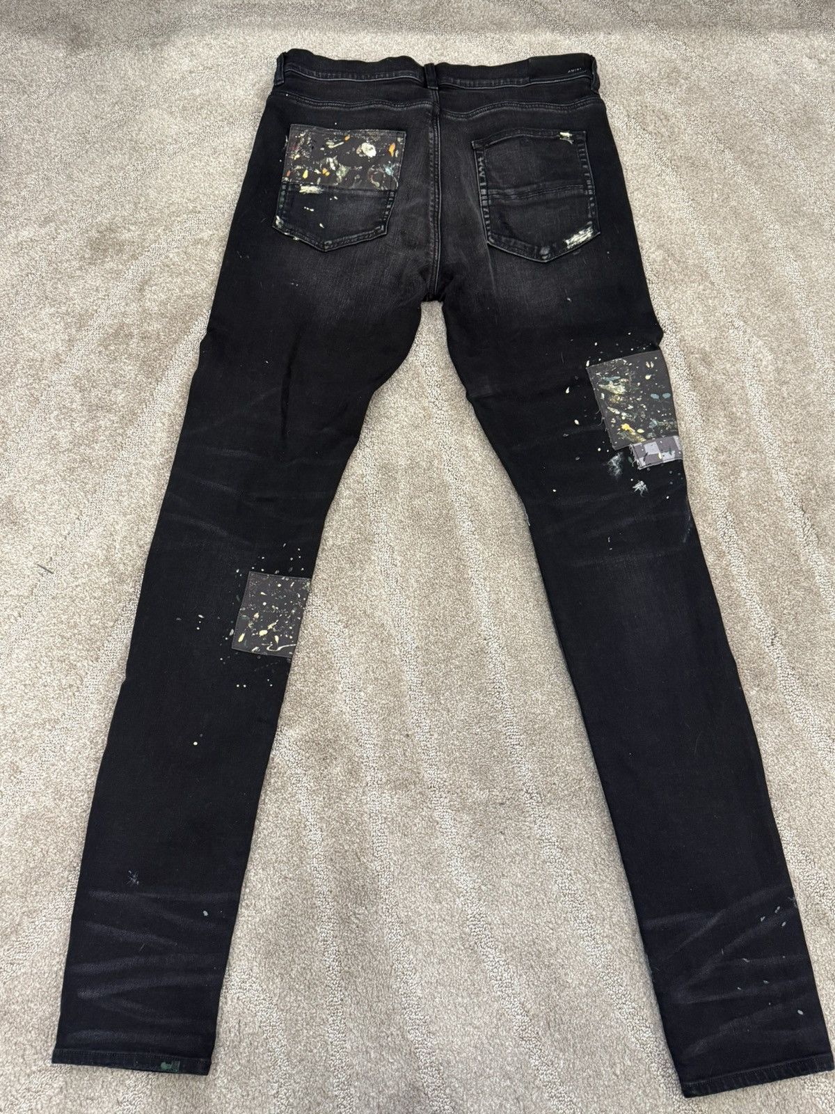 Amiri AMIRI Artpatch Paint Splatter Jeans Size US 36 / EU 52 - 3 Thumbnail