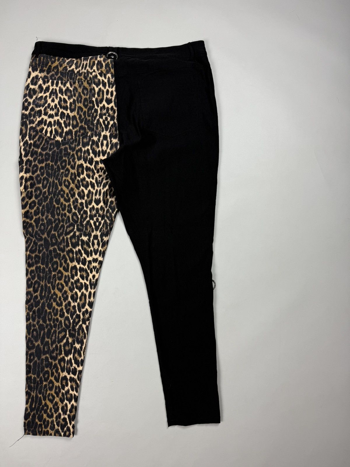 Killstar Killstar Ladies Gothic Leopard Pattern Pants Trousers Size 40" / US 18 - 21 Thumbnail