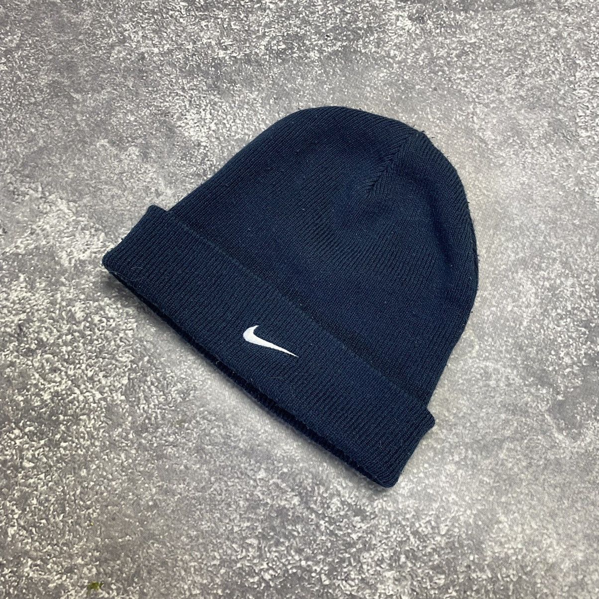 Vintage Vintage Nike Small Swoosh 90’s drill winter hat Size ONE SIZE - 1 Thumbnail