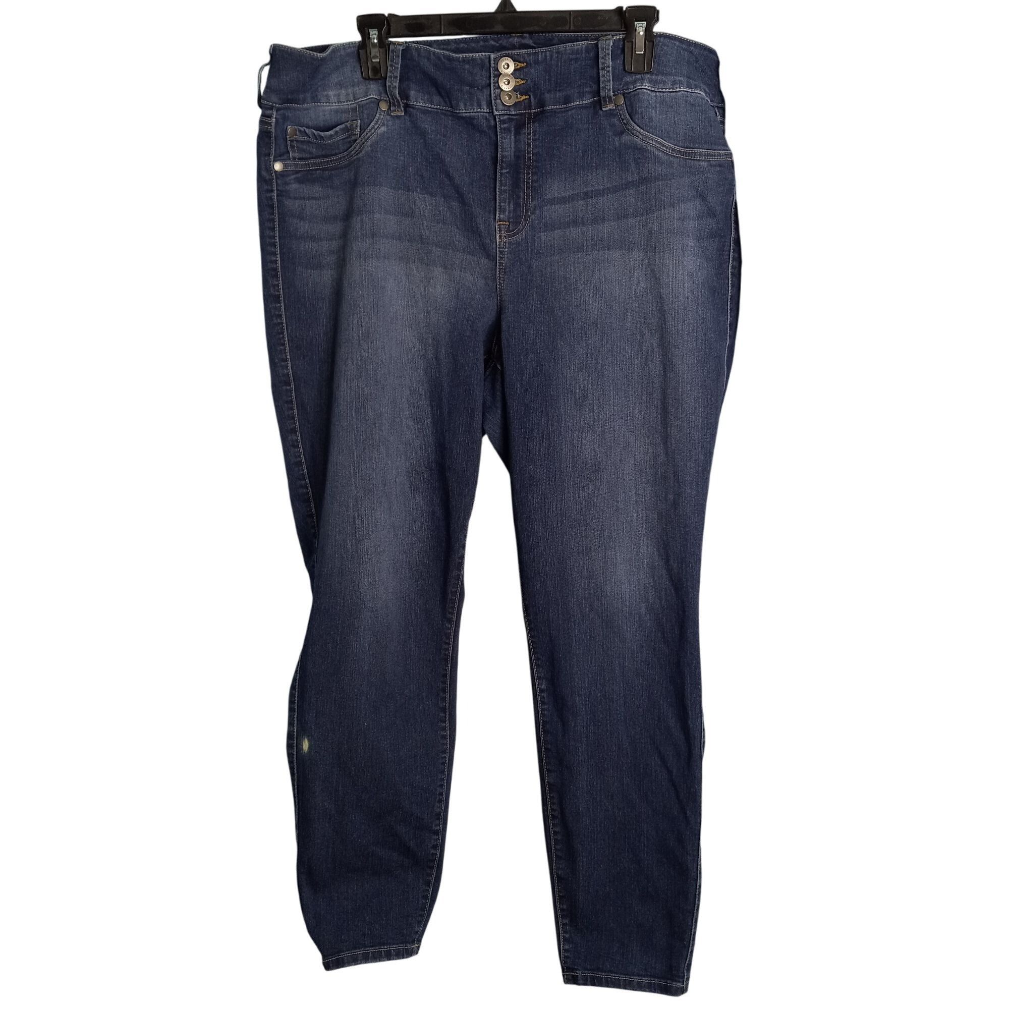 Torrid Torrid Size 22R Jegging Super Stretch Denim Women Blue Skinn Size 42" / US 20 - 1 Thumbnail