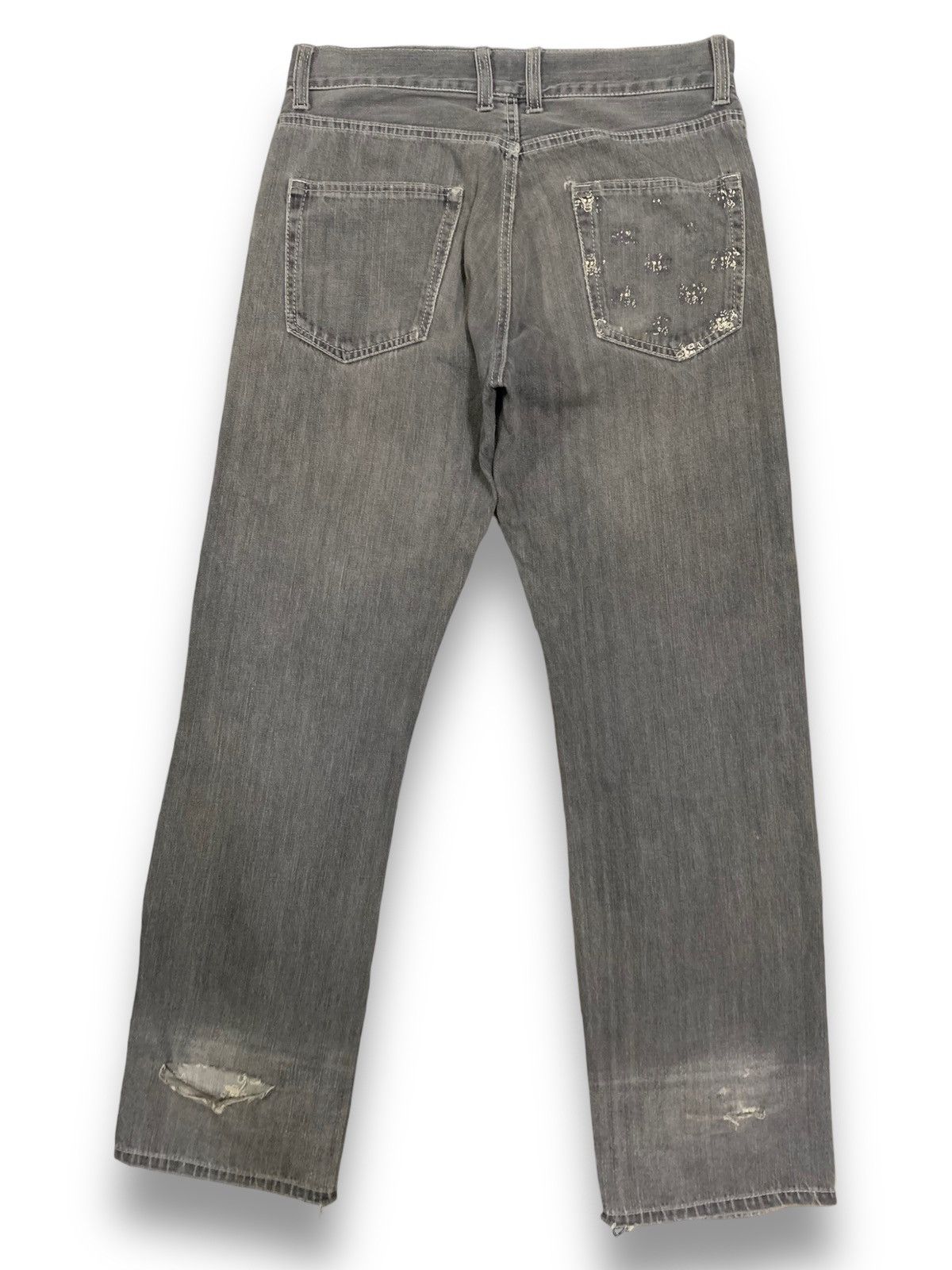 One Piece Vintage One Piece Tony Chopper Loose Fit Distressed Jeans Size US 32 / EU 48 - 2 Thumbnail