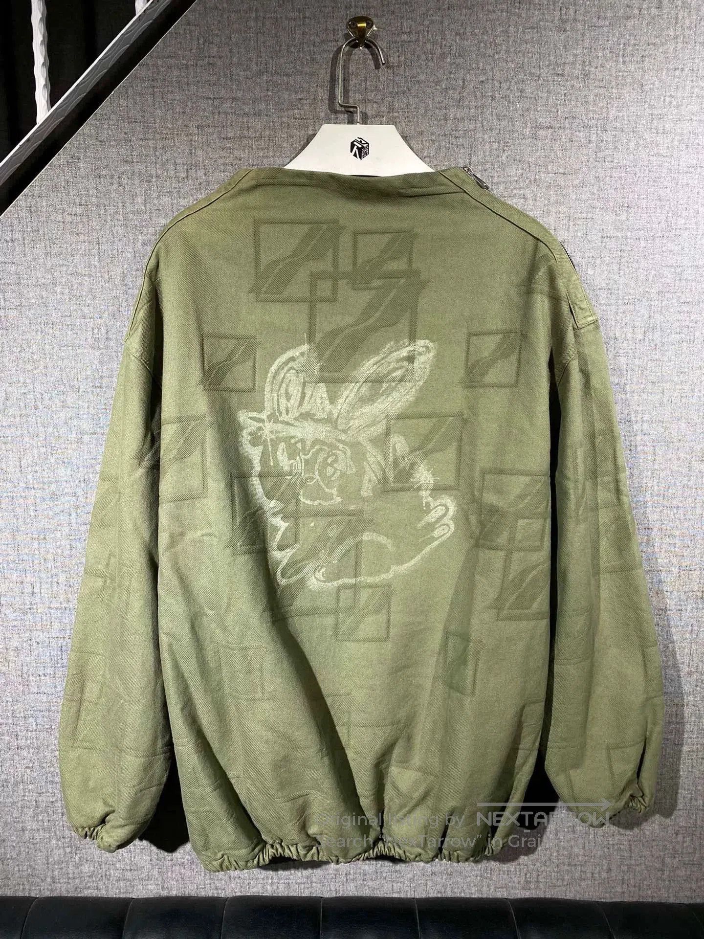 WE11DONE thick green sweatshirt with tags. Size US M / EU 48-50 / 2 - 1 Thumbnail
