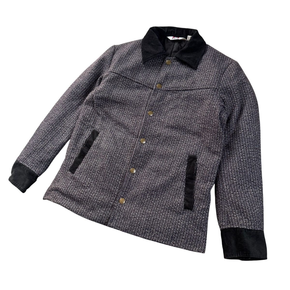 Ben Davis Vintage Ben Davis Wool Blend Work Jacket Quilted Puffer Size US M / EU 48-50 / 2 - 2 Thumbnail