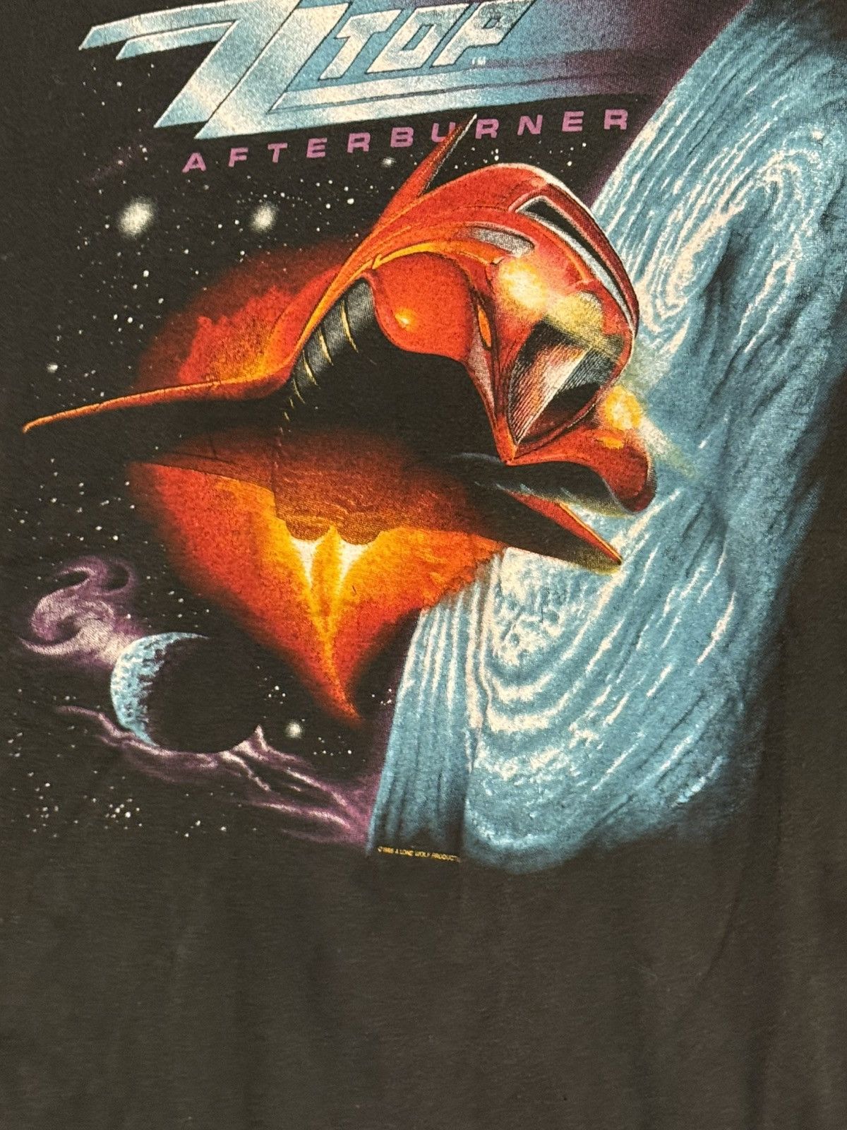 Fruit Of The Loom Super Rare VTG 1986 ZZ Top “Afterburner” Tour Tee Size US M / EU 48-50 / 2 - 5 Thumbnail