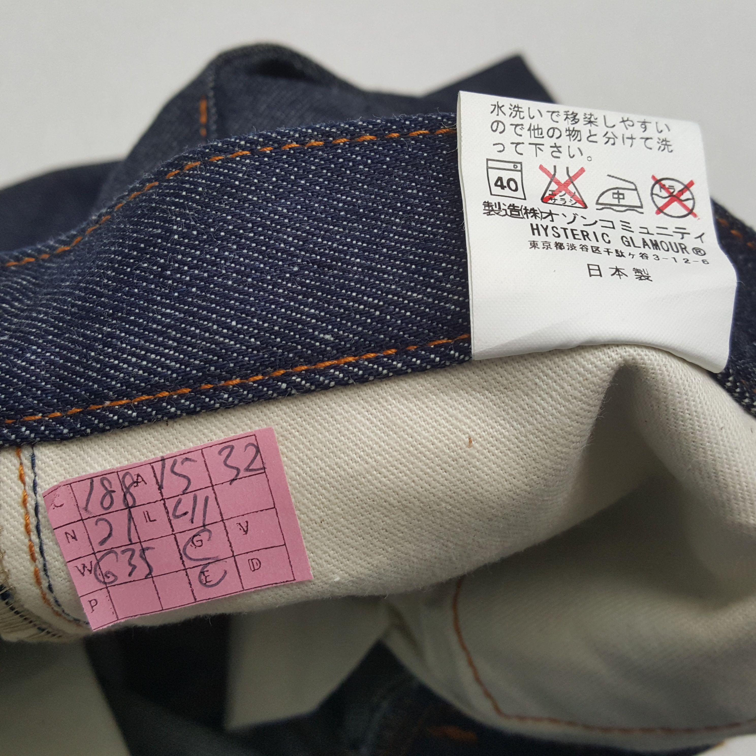 Hysteric Glamour × Japanese Brand × Vintage HYSTERIC GLAMOUR Japanese Brand Custom Art Jeans Size 30" / US 8 / IT 44 - 13 Thumbnail