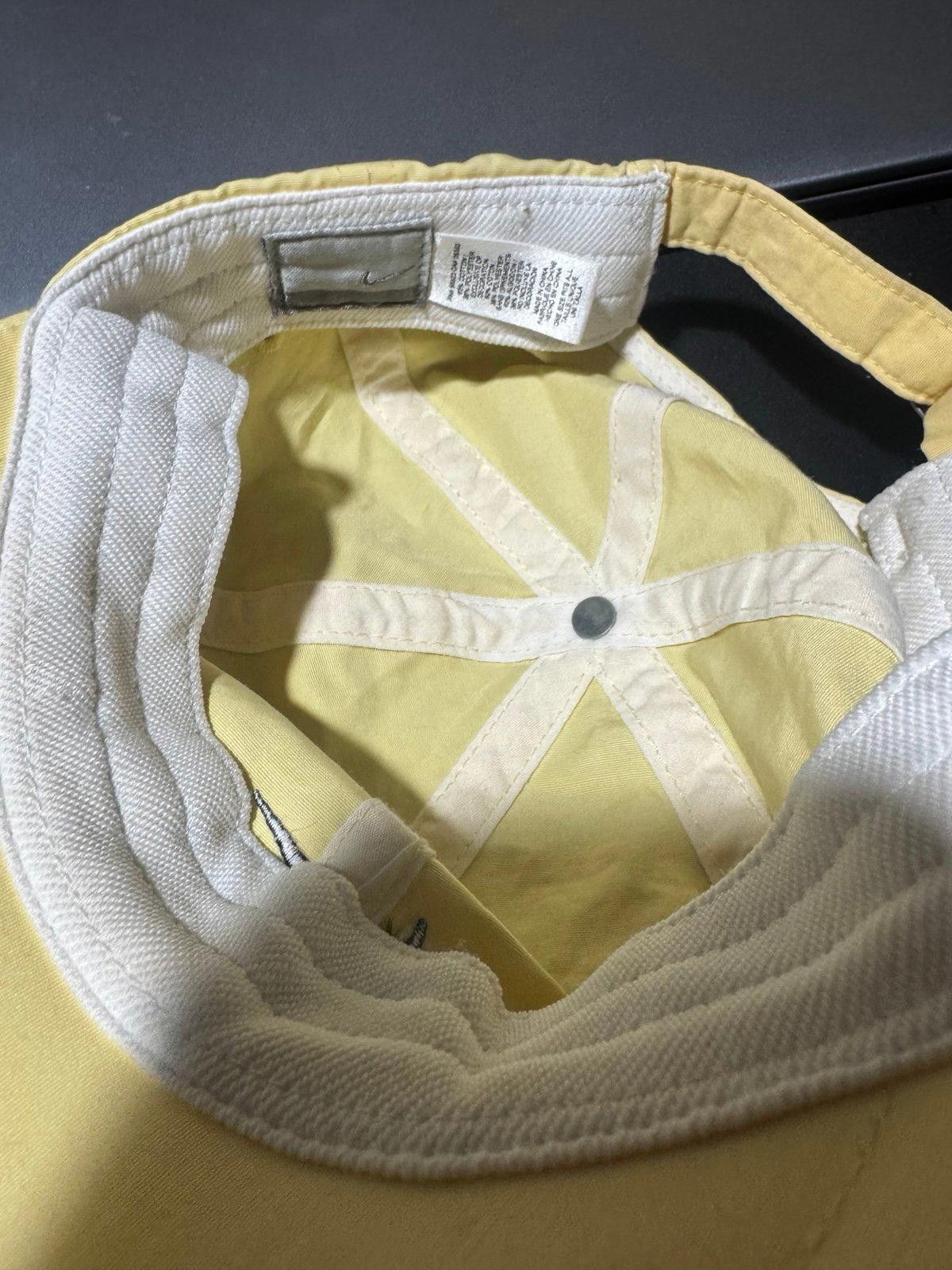 Nike Vintage Nike Yellow Center Swoosh Strapback Cap Rare Mens Size ONE SIZE - 5 Thumbnail