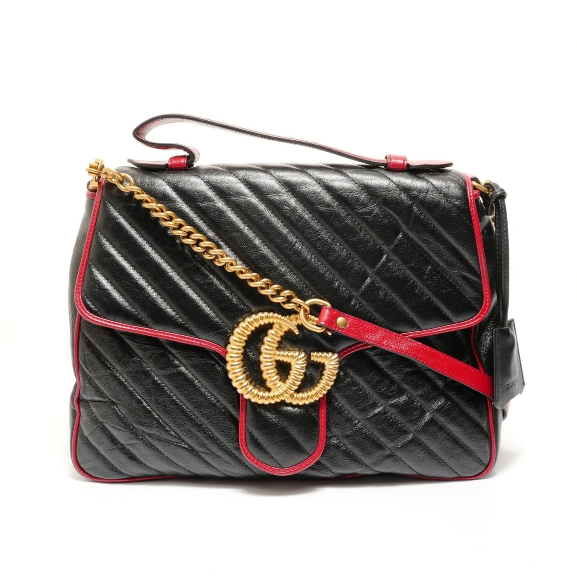 Gucci Gucci GG Marmont handbag, black Size ONE SIZE - 1 Thumbnail