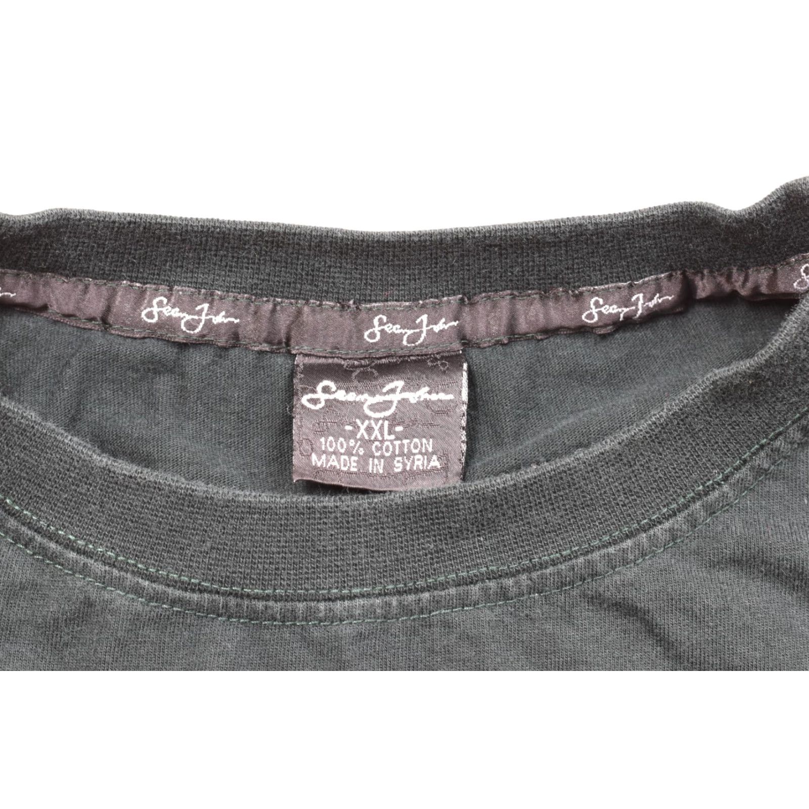 Sean John **SEAN JOHN LONG SLEEVE T-SHIRT MEN XXL BLACK CREW NECK COTTON Y2K** User: SEAN JOHN LONG SLEEVE T-SHIRT MEN XXL BLACK CREW NECK COTTON Y2K Size US XXL / EU 58 / 5 - 7 Thumbnail