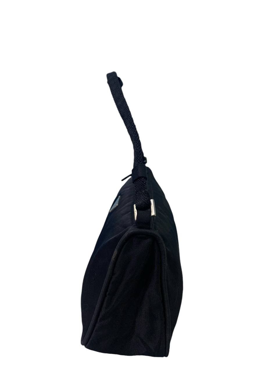 Designer × Vintage Vintage Prada Hand Bag Nice Design Size ONE SIZE - 7 Thumbnail