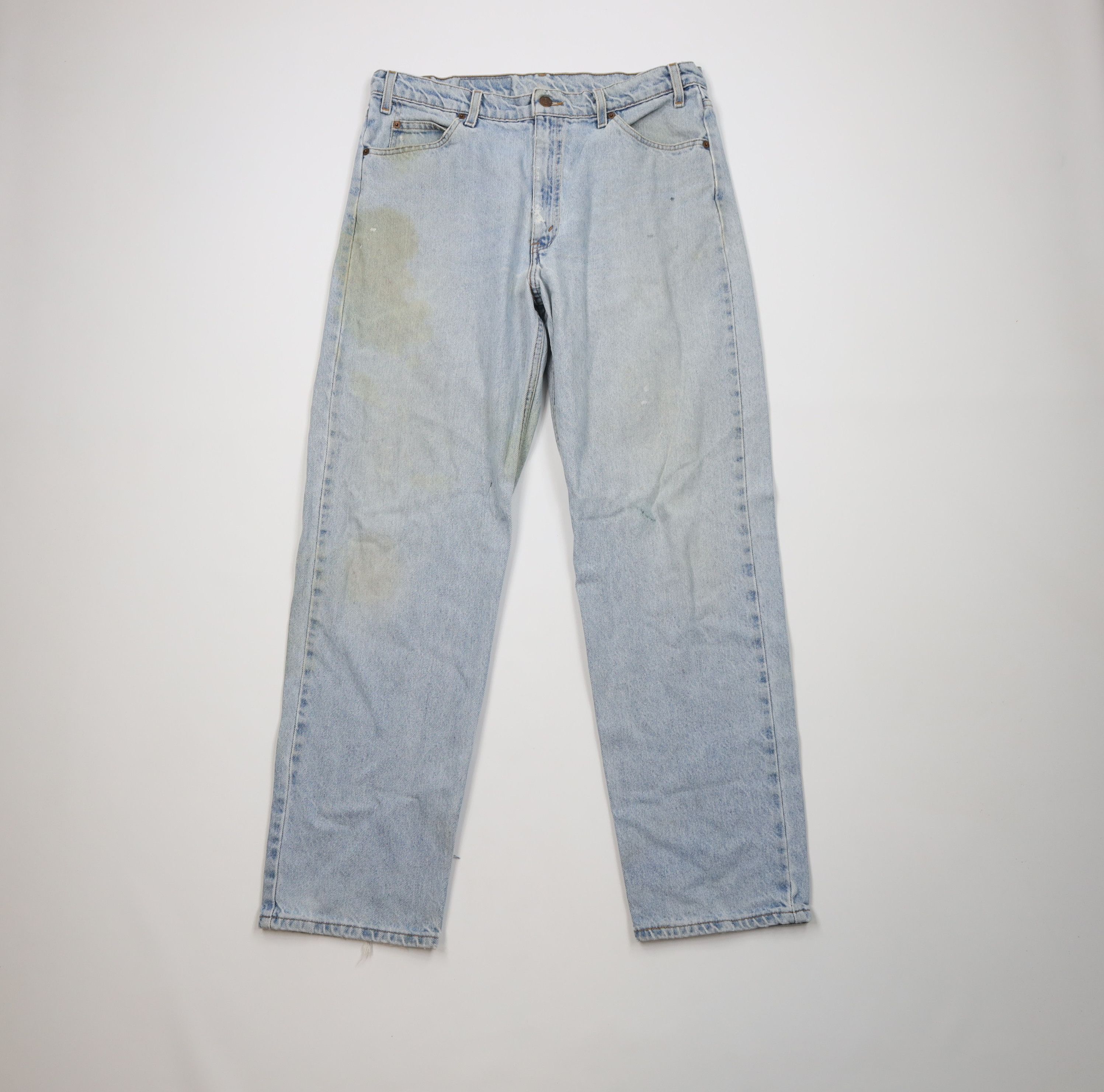 Levi's Vintage 90s Levis 550 Orange Tab Relaxed Fit Denim Jeans Size US 36 / EU 52 - 1 Thumbnail