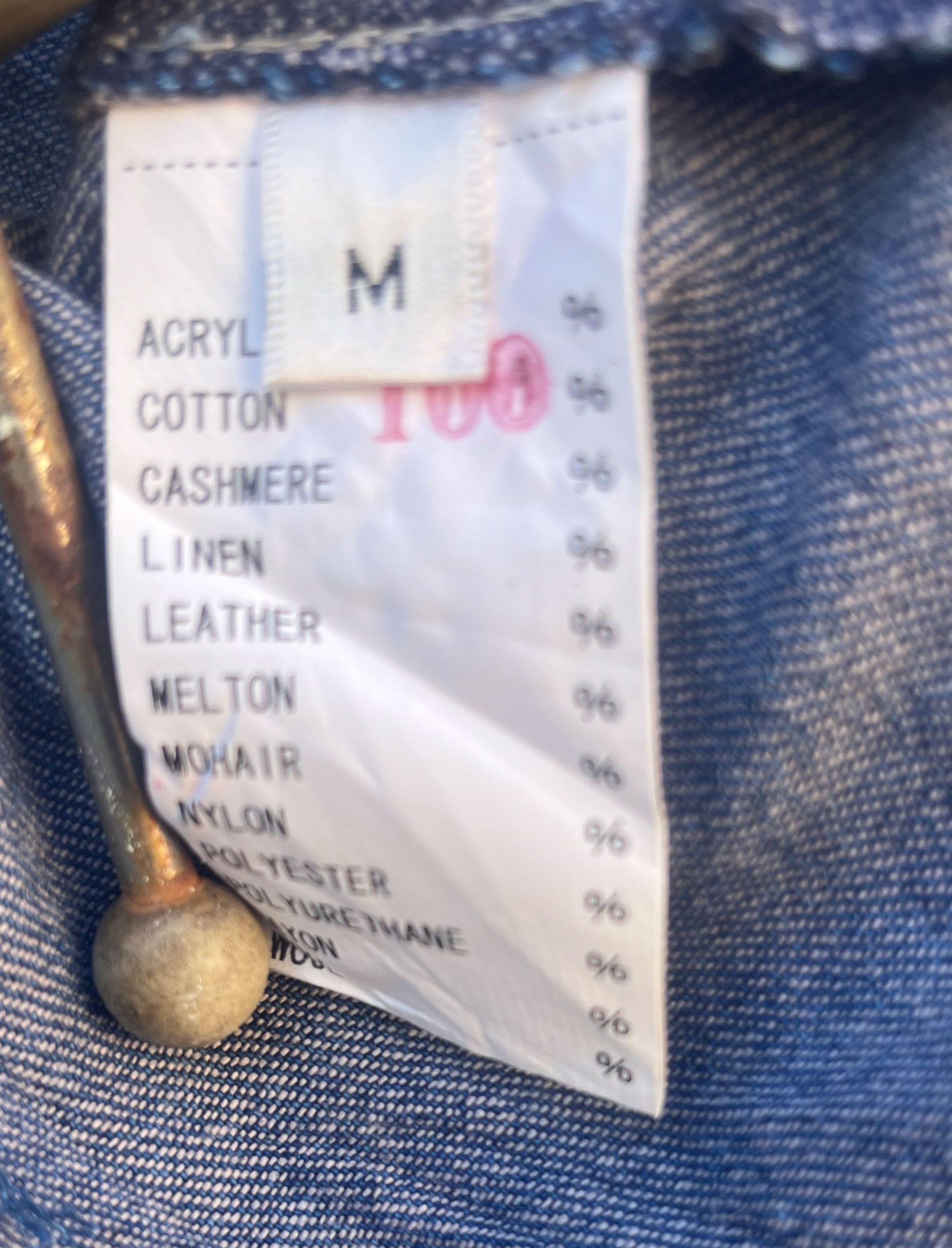Japanese Brand Cote Nier Japan Craft Metallica Patches Zipper Denim Western Size US M / EU 48-50 / 2 - 8 Thumbnail