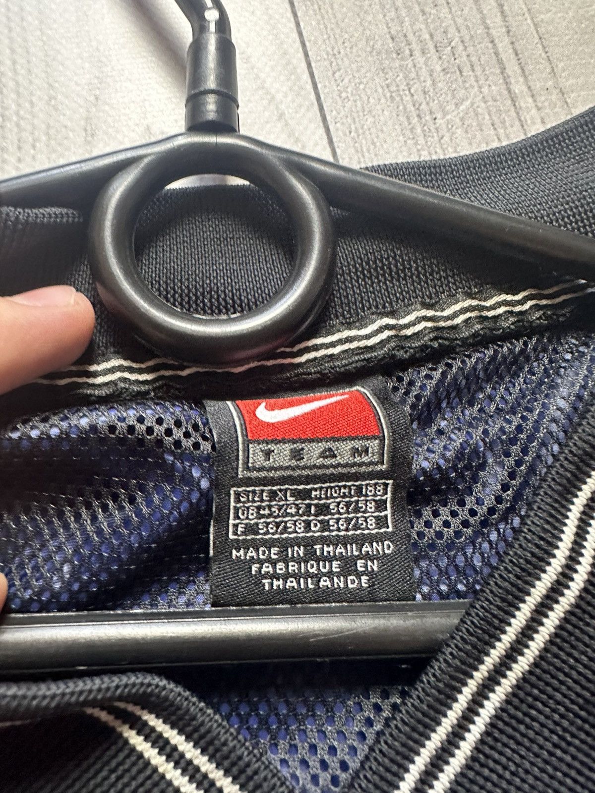 Nike × Vintage Vintage Nike track jacket sweatshirt training size XL Size US XL / EU 56 / 4 - 5 Thumbnail
