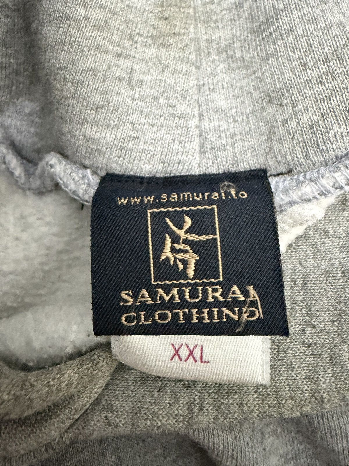 Japanese Brand SAMURAI CLOTHING 🇯🇵 WIND RIP KANJI FLAME SLEEVES GRAPHIC Size US XXL / EU 58 / 5 - 13 Thumbnail
