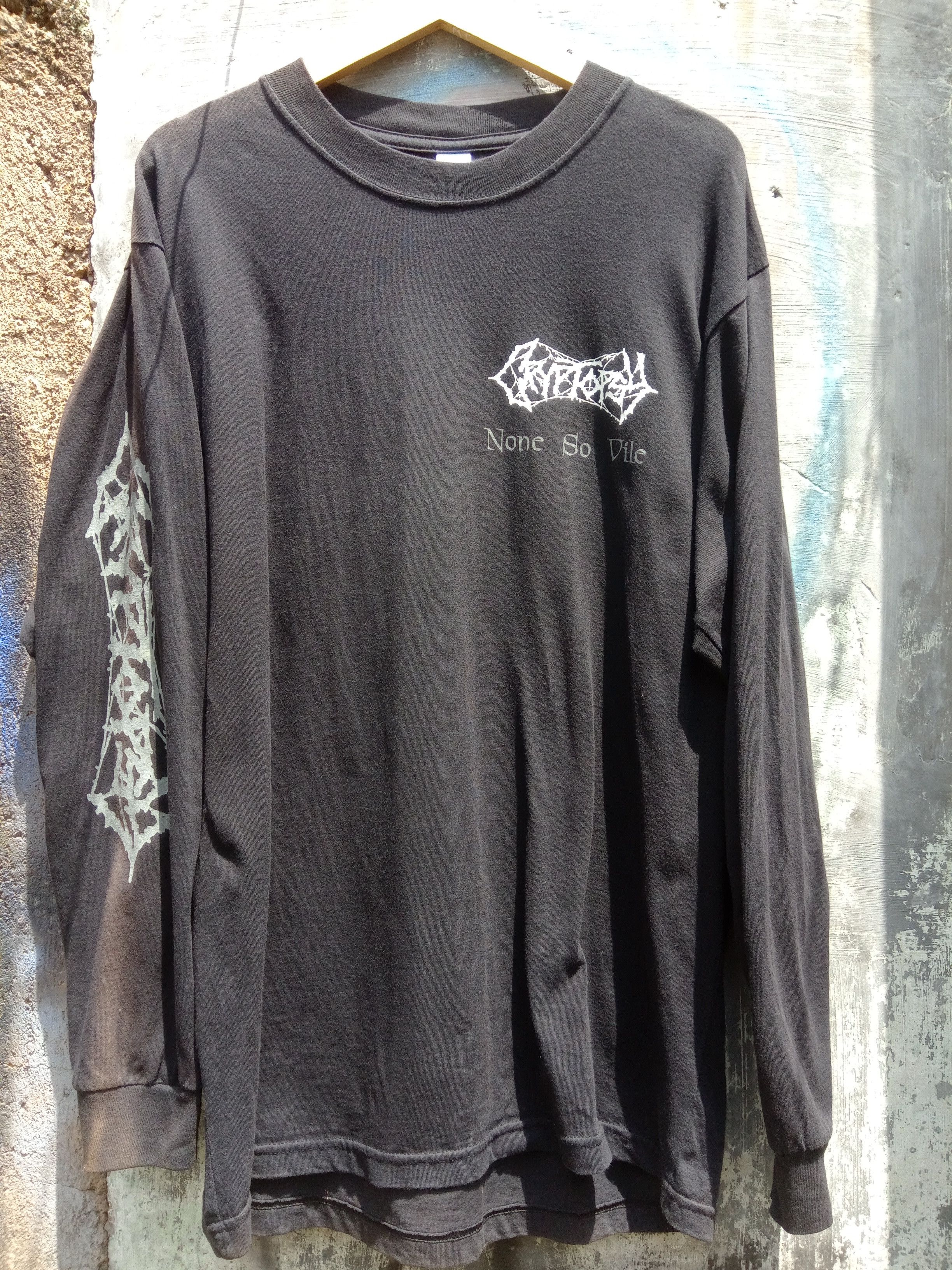 Band Tees × Vintage Vintage OG CRYTOPSY none so vile Size US XL / EU 56 / 4 - 3 Thumbnail