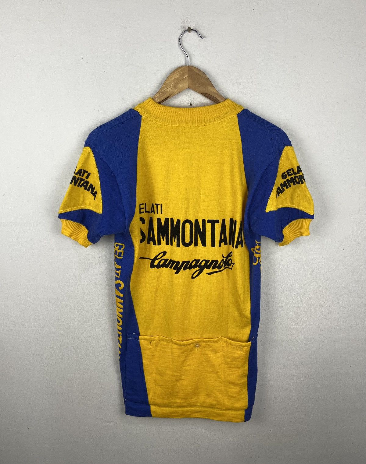 Vintage 70s SMS Santini Gelati Sammontana Bcycle Shirt Size US S / EU 44-46 / 1 - 8 Thumbnail