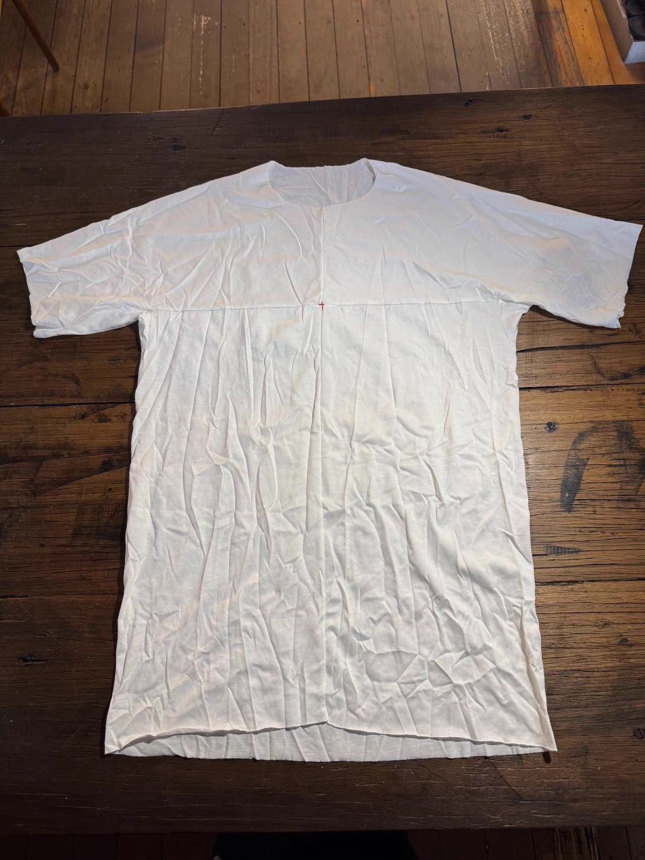 Ma+ m.a＋24FW Men’s White One Piece Short Sleeve Tee Ｑ25 Size US L / EU 52-54 / 3 - 1 Thumbnail
