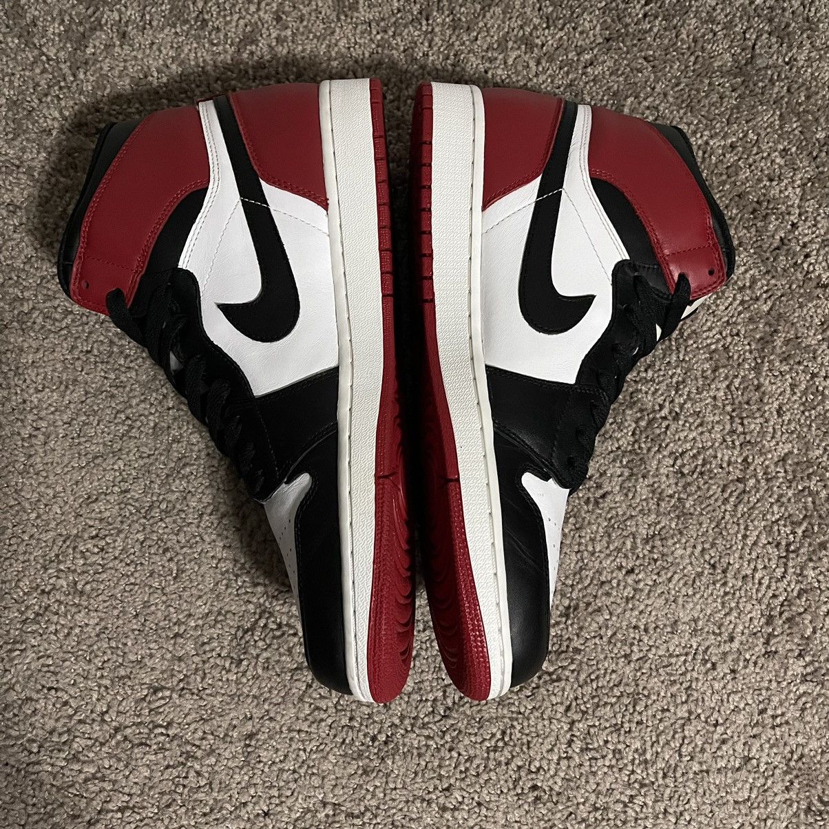 Jordan Brand Black Toe 1 Size US 12 / EU 45 - 3 Thumbnail