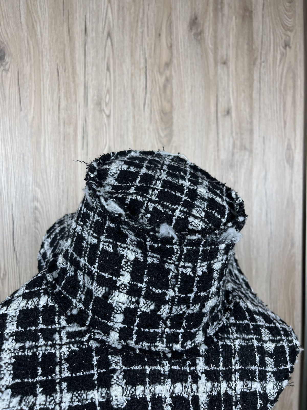 Baum und Pferdgarten × Designer ➕ baum und pferdgarten tweed oversize hat black/white Size ONE SIZE - 3 Thumbnail