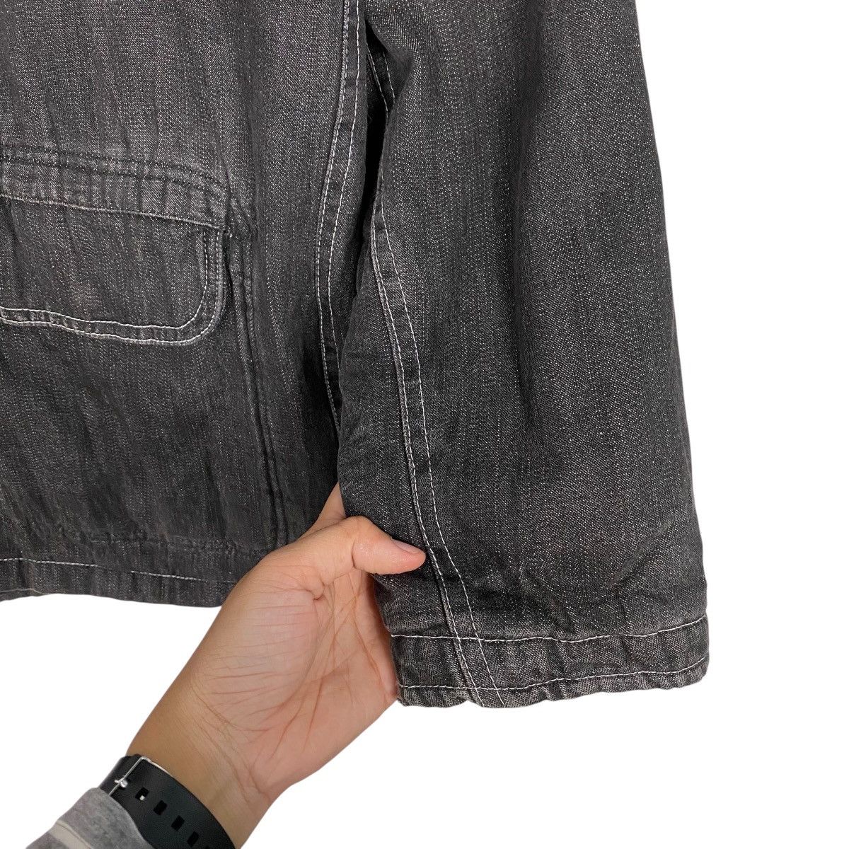 Japanese Brand × Johnbull Johnbull denim parka jacket Size US M / EU 48-50 / 2 - 14 Thumbnail