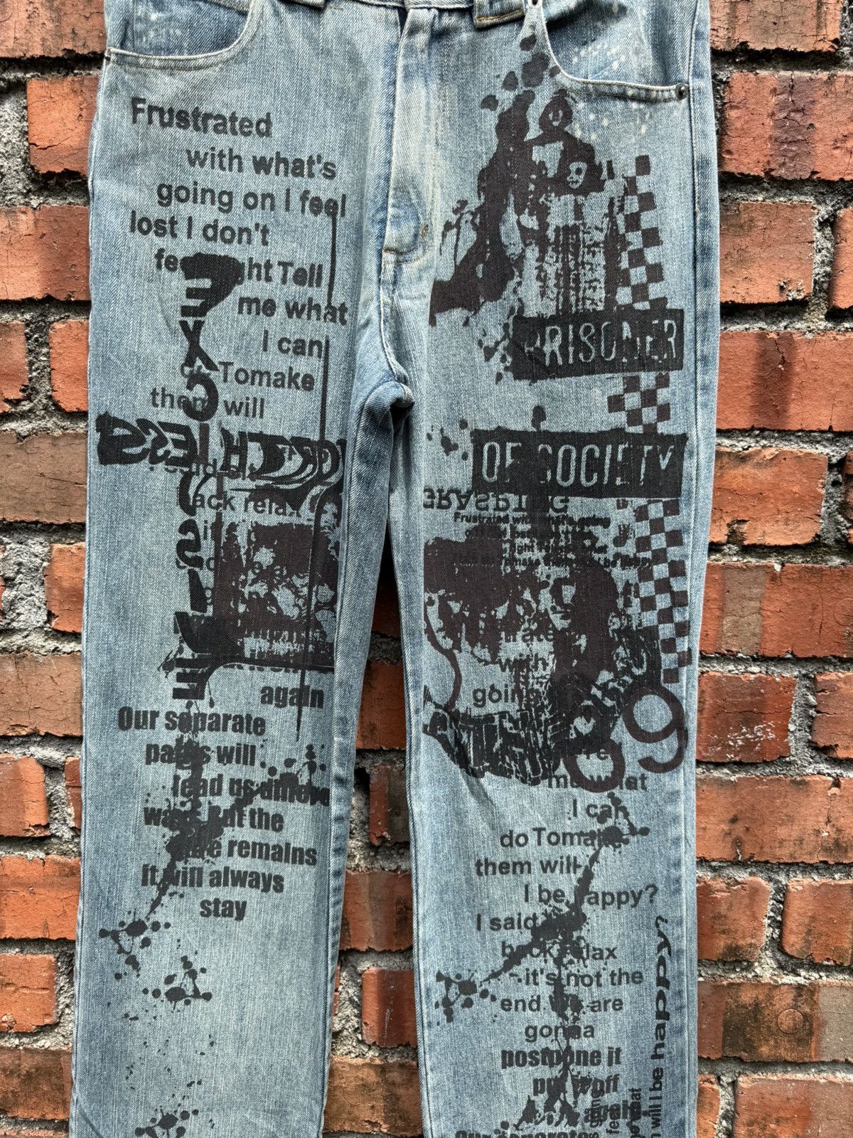 If Six Was Nine W31x34 in the attic homme punk rock seditionaries design Size US 31 - 2 Thumbnail