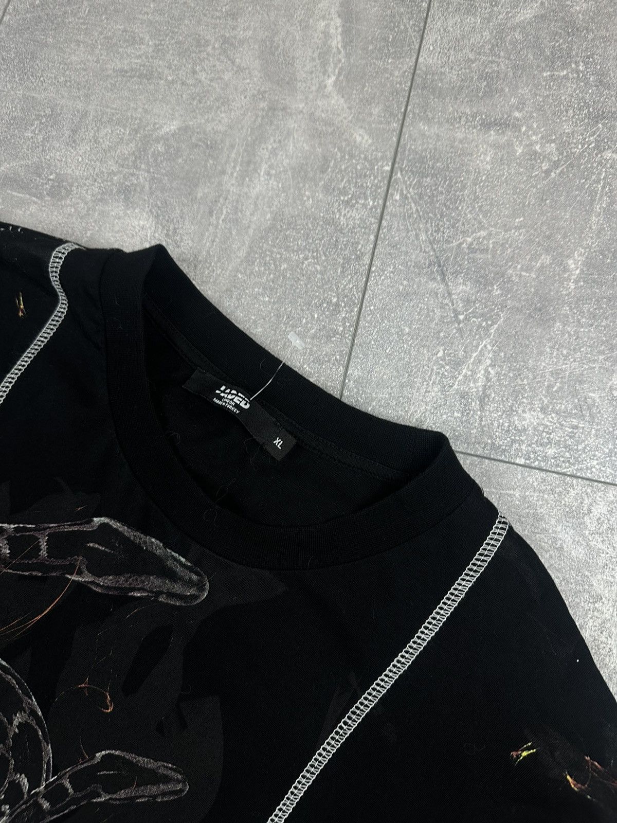 Jaded London Jaded London Overprint Logo Anarchy Long-Sleeve Size US XL / EU 56 / 4 - 7 Thumbnail
