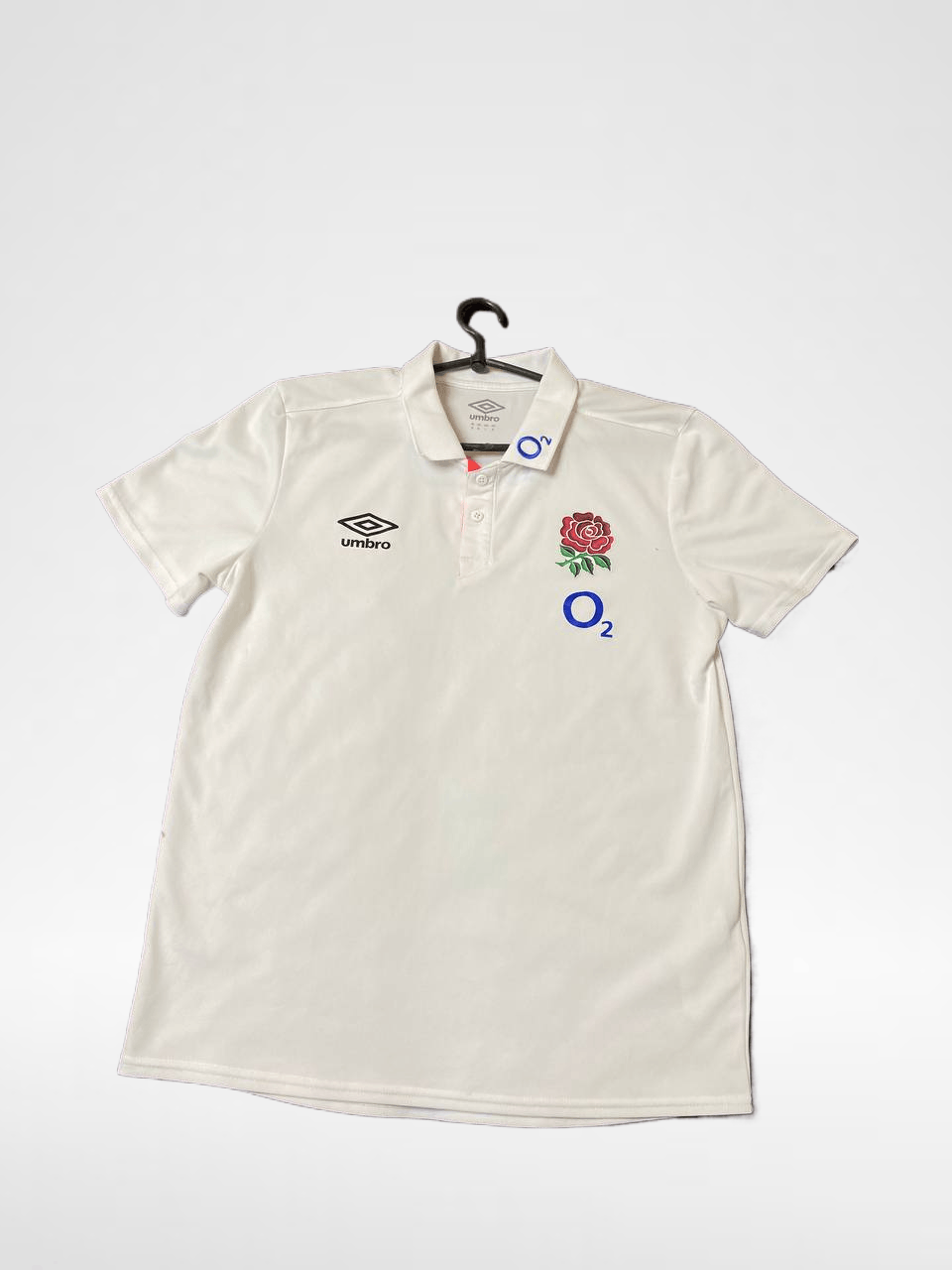 Umbro Sportwear T-Shirt White Y2K Logo Umbro Polo Size US M / EU 48-50 / 2 - 1 Thumbnail