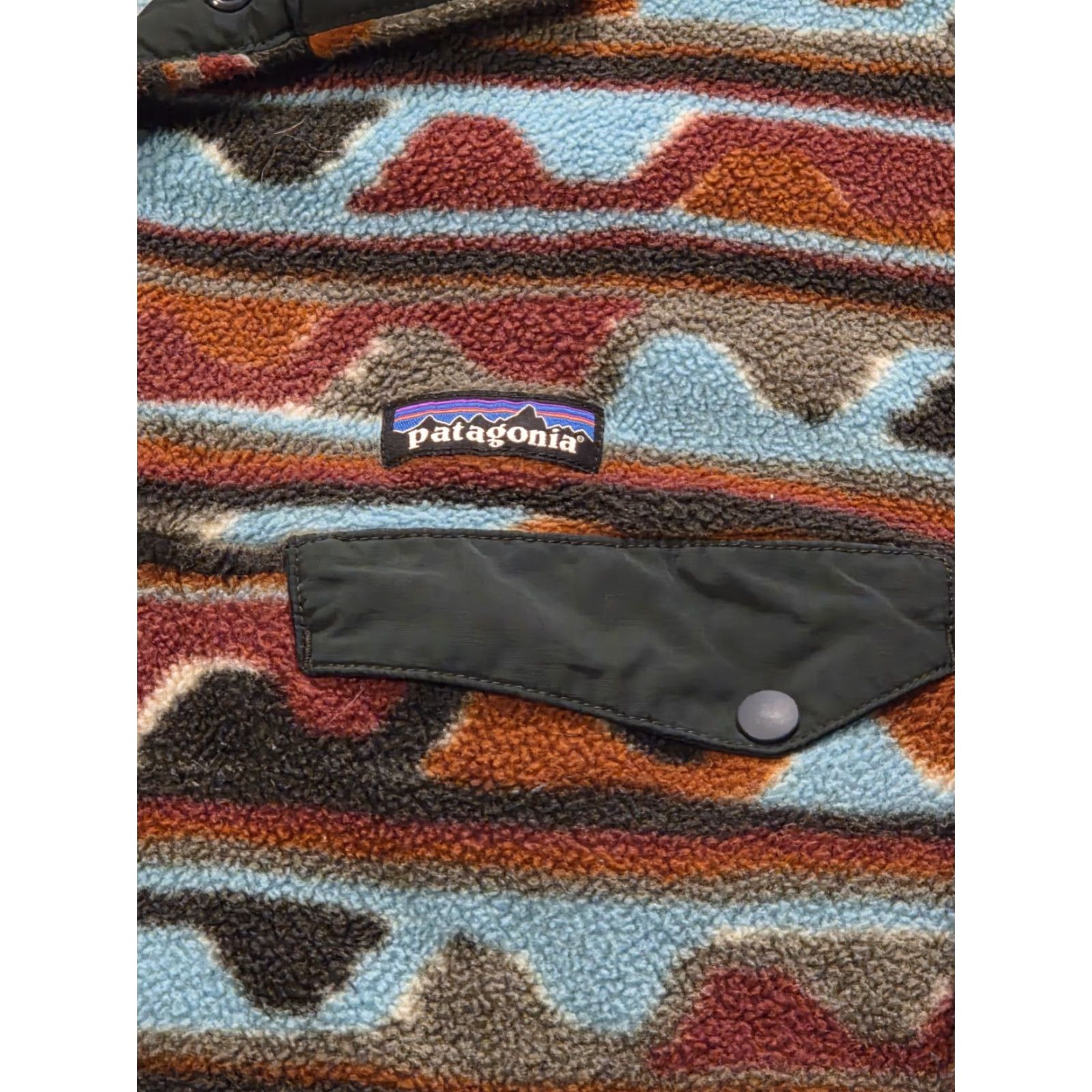 Patagonia Patagonia Synchilla Fleece Pullover Delta Cinder Red Jacket Snap T Men's Small Windbreaker Casual Size US S / EU 44-46 / 1 - 3 Thumbnail