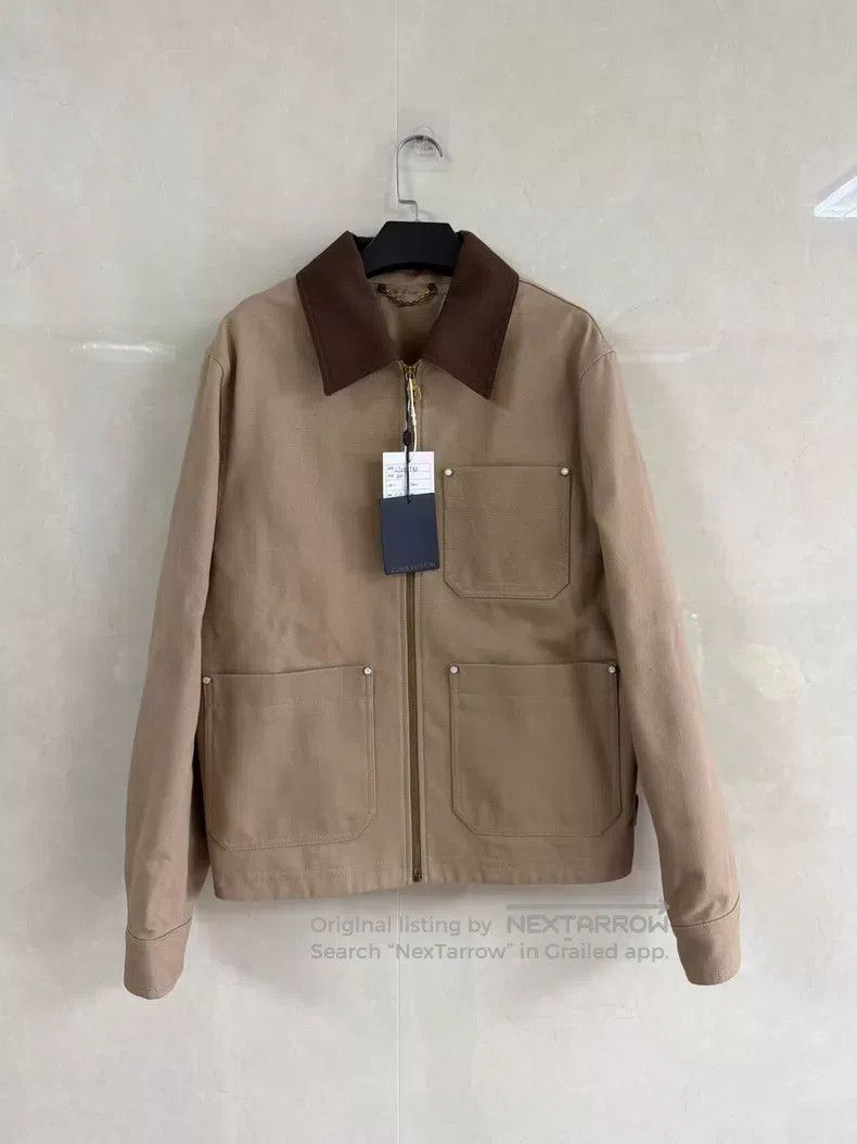 Louis Vuitton Louis Vuitton Chest embroidered stitched lettered corduroy Size US S / EU 44-46 / 1 - 1 Thumbnail