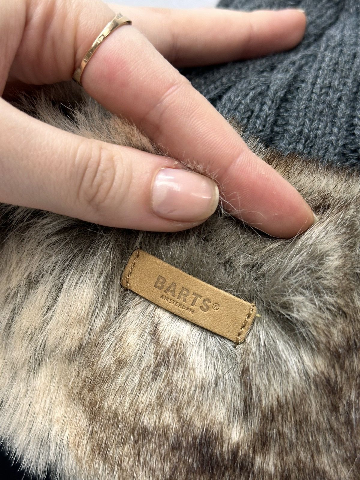 Stetson WOW😻 Vintage Fur Hats Beanie Mohair LGB JAPAN CANADA GOOSE Size ONE SIZE - 7 Thumbnail