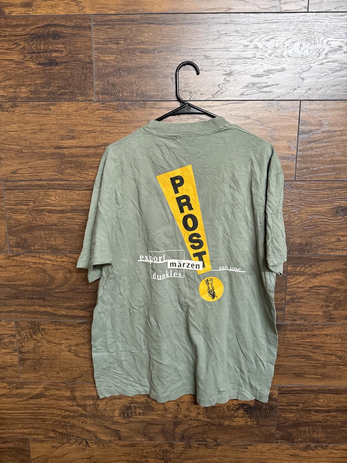 Designer VTG Gordon Biersch Brewery T-shirt Prost Marzen Beer Tee - L Size US L / EU 52-54 / 3 - 1 Thumbnail