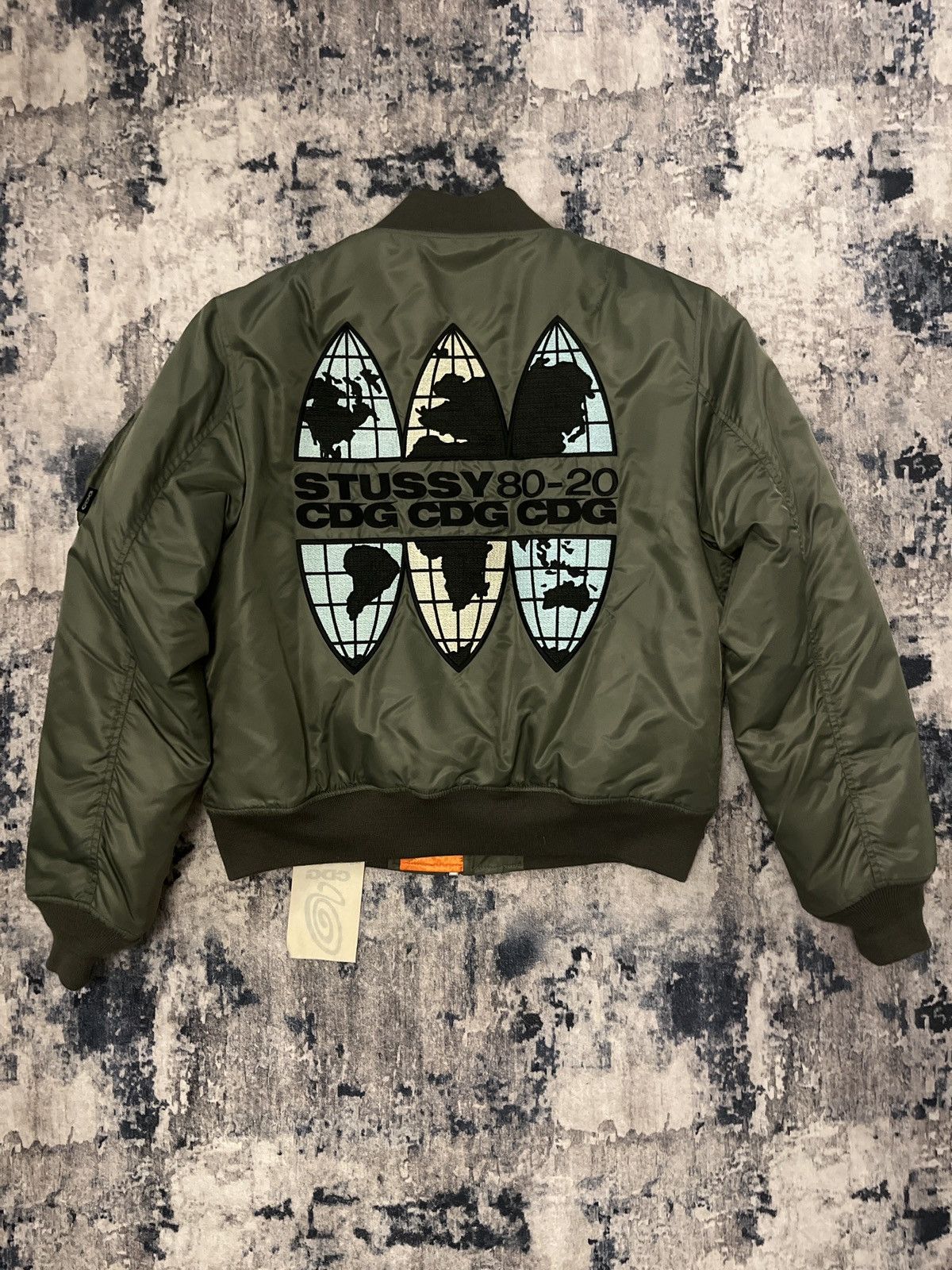 Patta × Stussy Stussy x Patta 'The P is Still Free' Jacket
