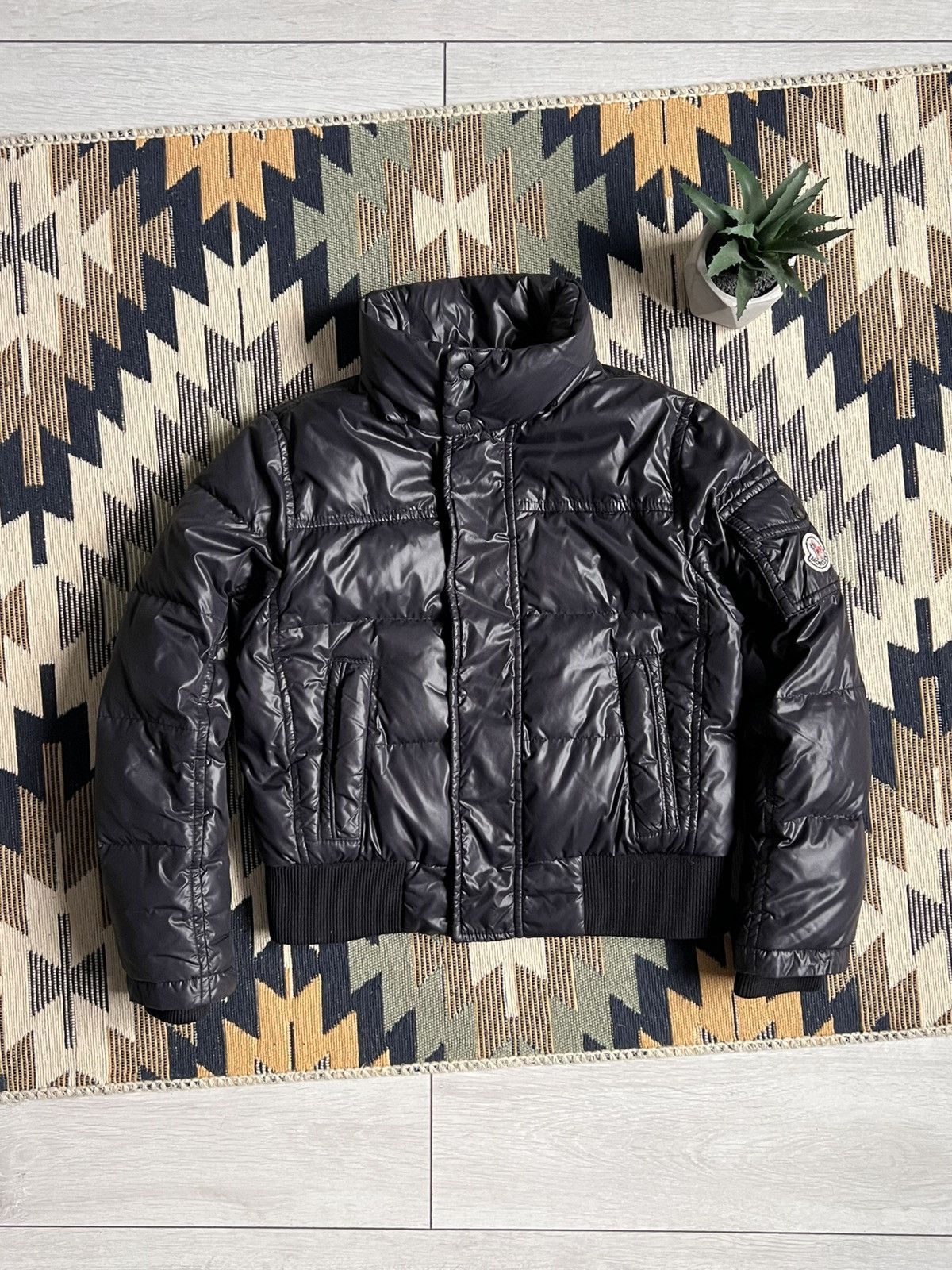 Moncler Moncler Maya Kids 128cm Big Logo Puffer Jacket Size US XXS / EU 40 - 5 Thumbnail