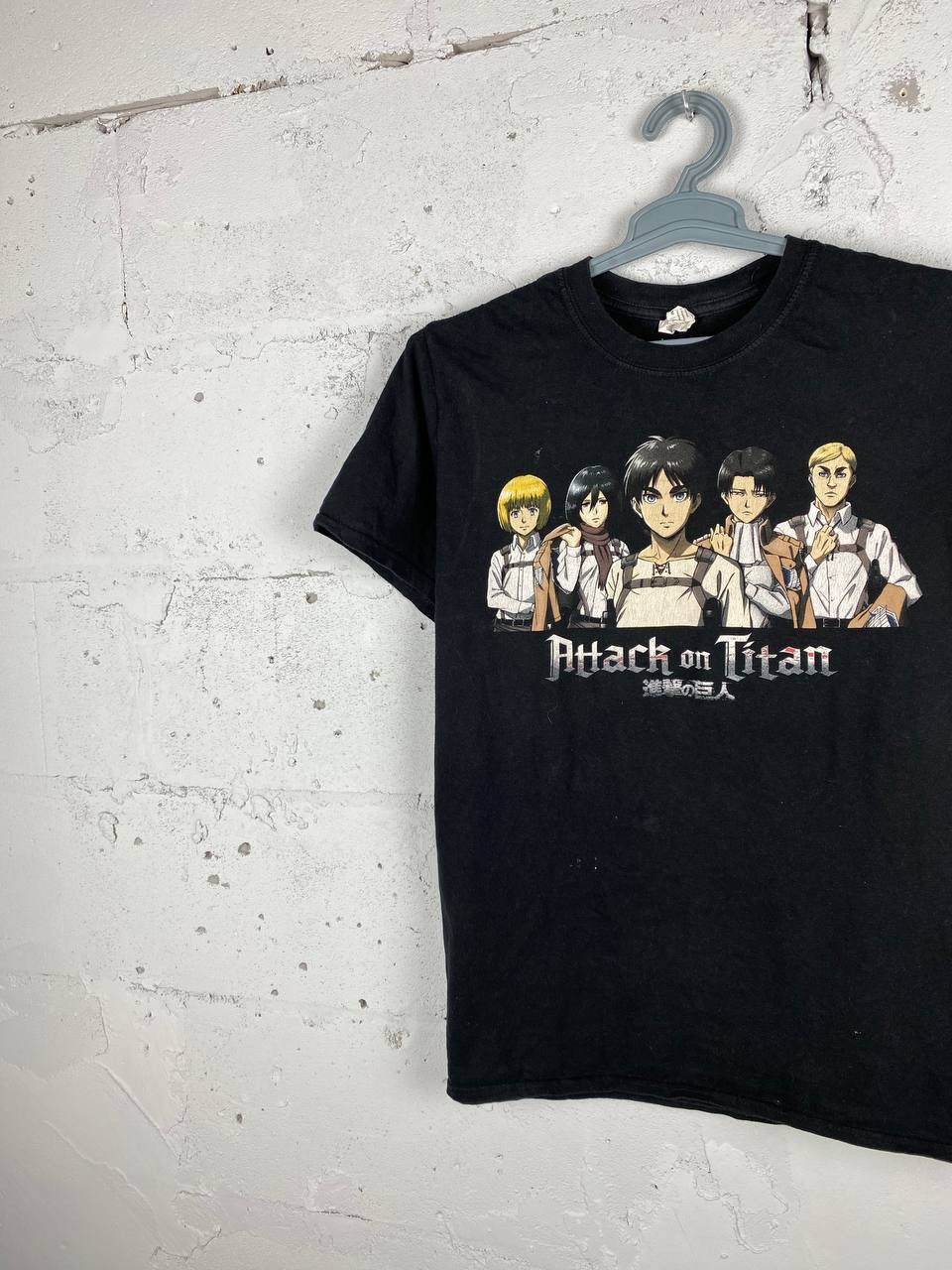 Cartoon Network × Japanese Brand × Vintage VINTAGE Attack On Titan T SHIRT JAPANESE ANIME RARE Size US M / EU 48-50 / 2 - 2 Thumbnail