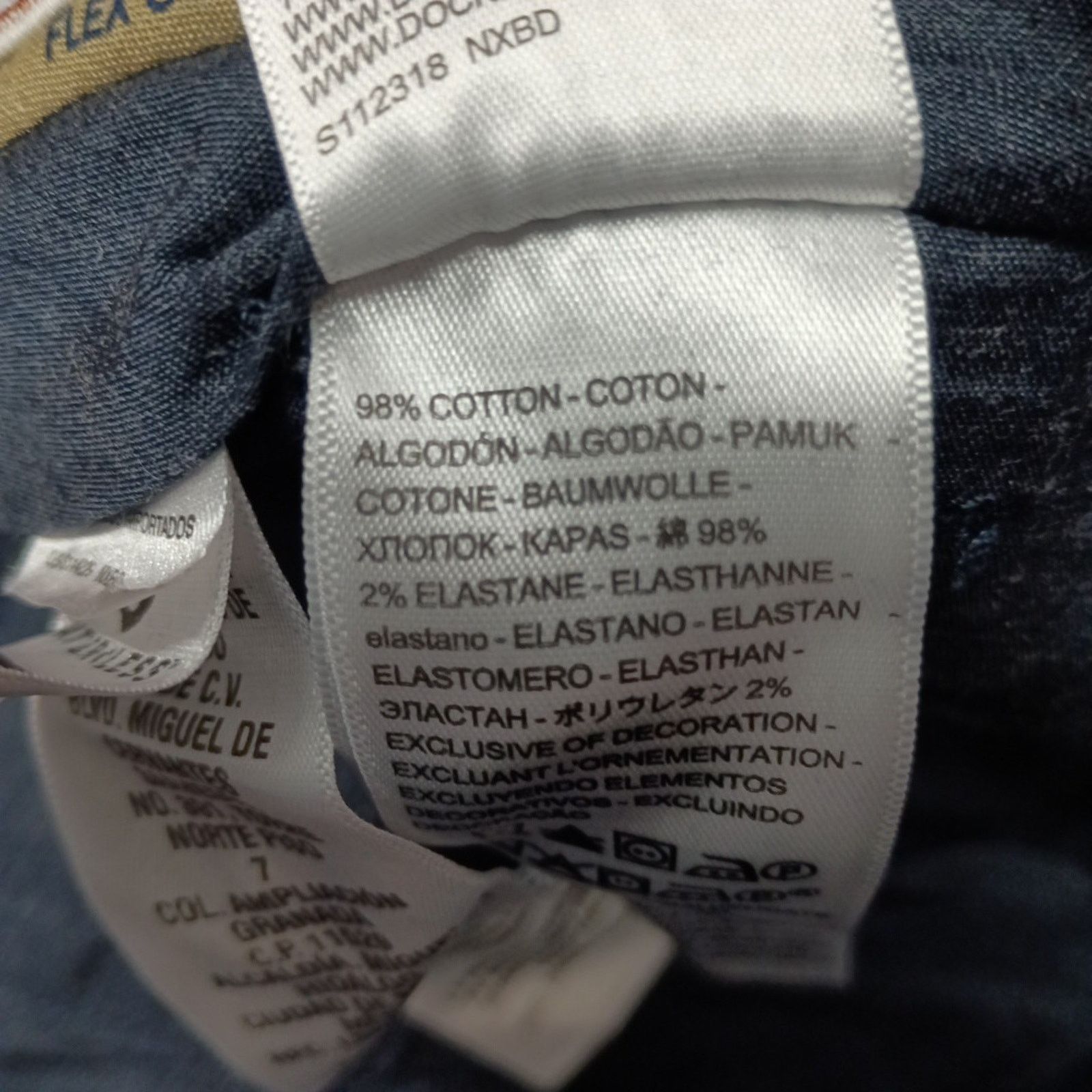 Dockers Dockers Signature Khakis Men's Size 46x32 Blue Classic Fit Size US 44 / EU 60 - 6 Thumbnail