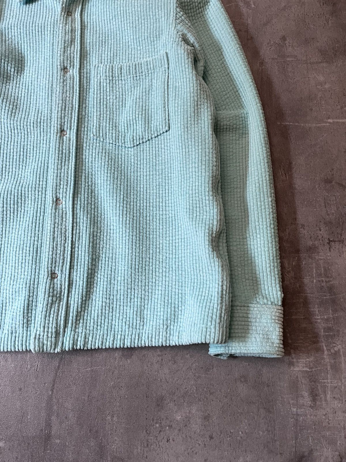 Acne Studios Acne Studios Corduroy mint cotton overshirt light jacket Size US M / EU 48-50 / 2 - 3 Thumbnail