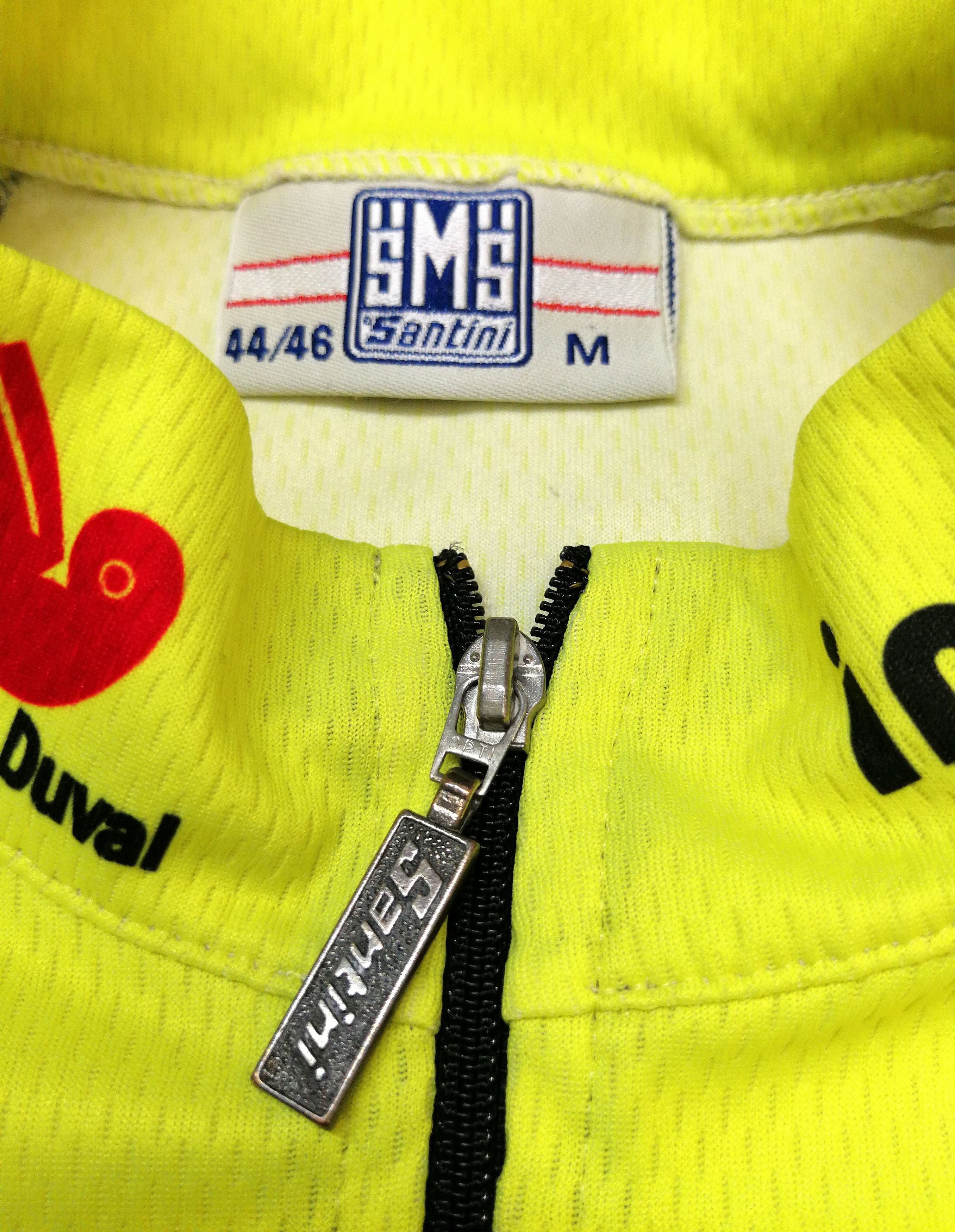 Vintage Vintage Santini Saunier Duval Cycling Jersey Sidermec Size US M / EU 48-50 / 2 - 9 Thumbnail