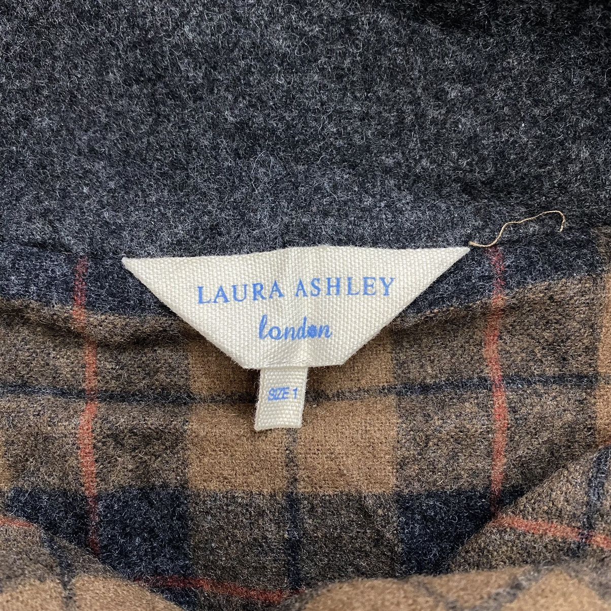 Laura Ashley LAURA ASHLEY LONDON United Kingdom Brand Wool Tweed Coat Size M / US 6-8 / IT 42-44 - 3 Thumbnail
