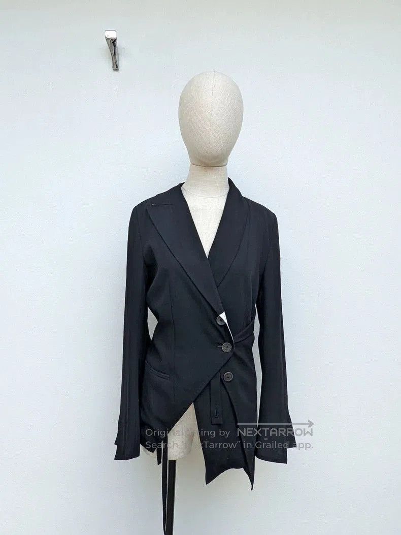 Ann Demeulemeester Ann Demeulemeester Deconstructed Blazer. Size US M / EU 48-50 / 2 - 1 Thumbnail