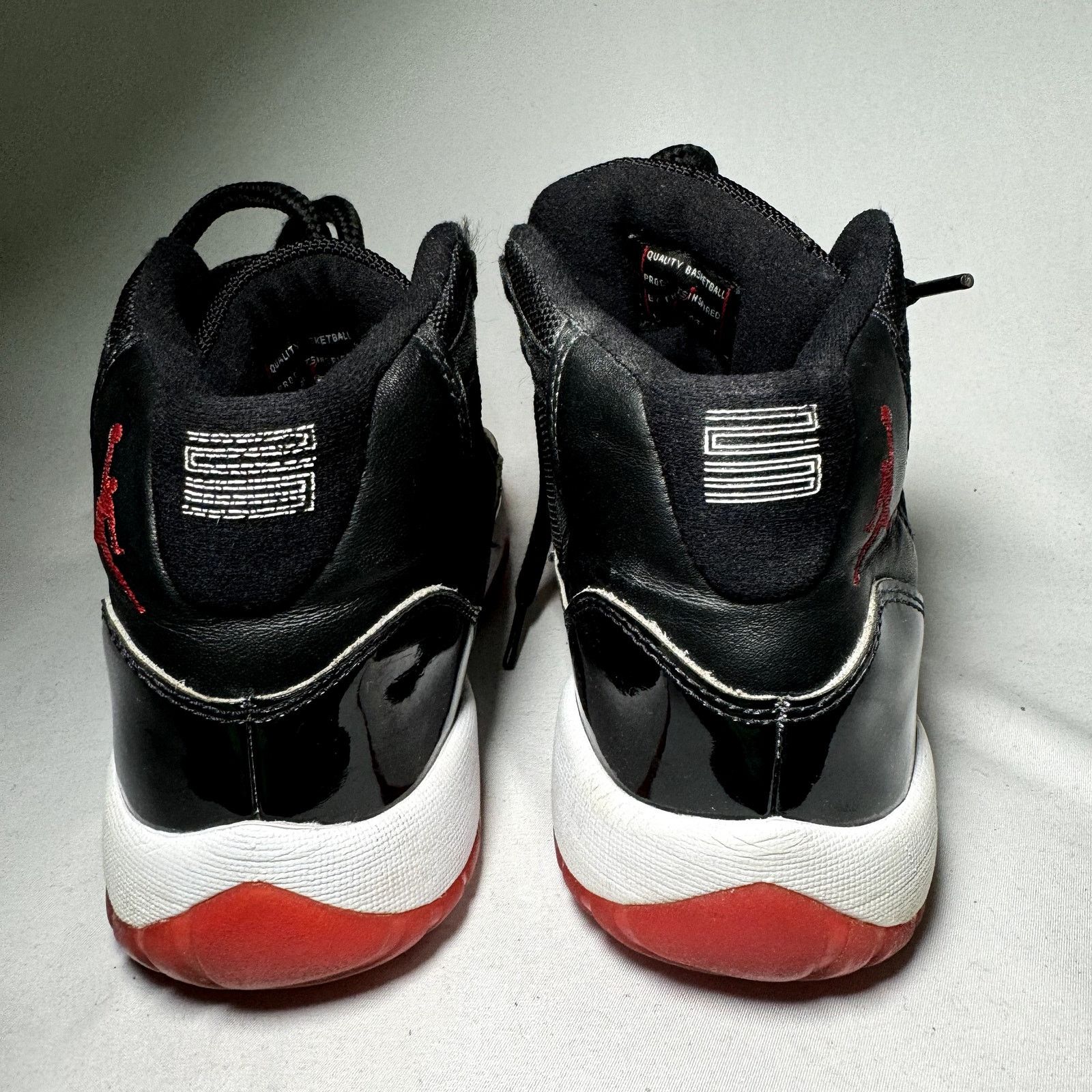 Jordan Brand × Nike Size 6 - Nike Air Jordan 11 Retro GS Bred 2019 Men's Shoes Size US 6 / EU 39 - 6 Thumbnail