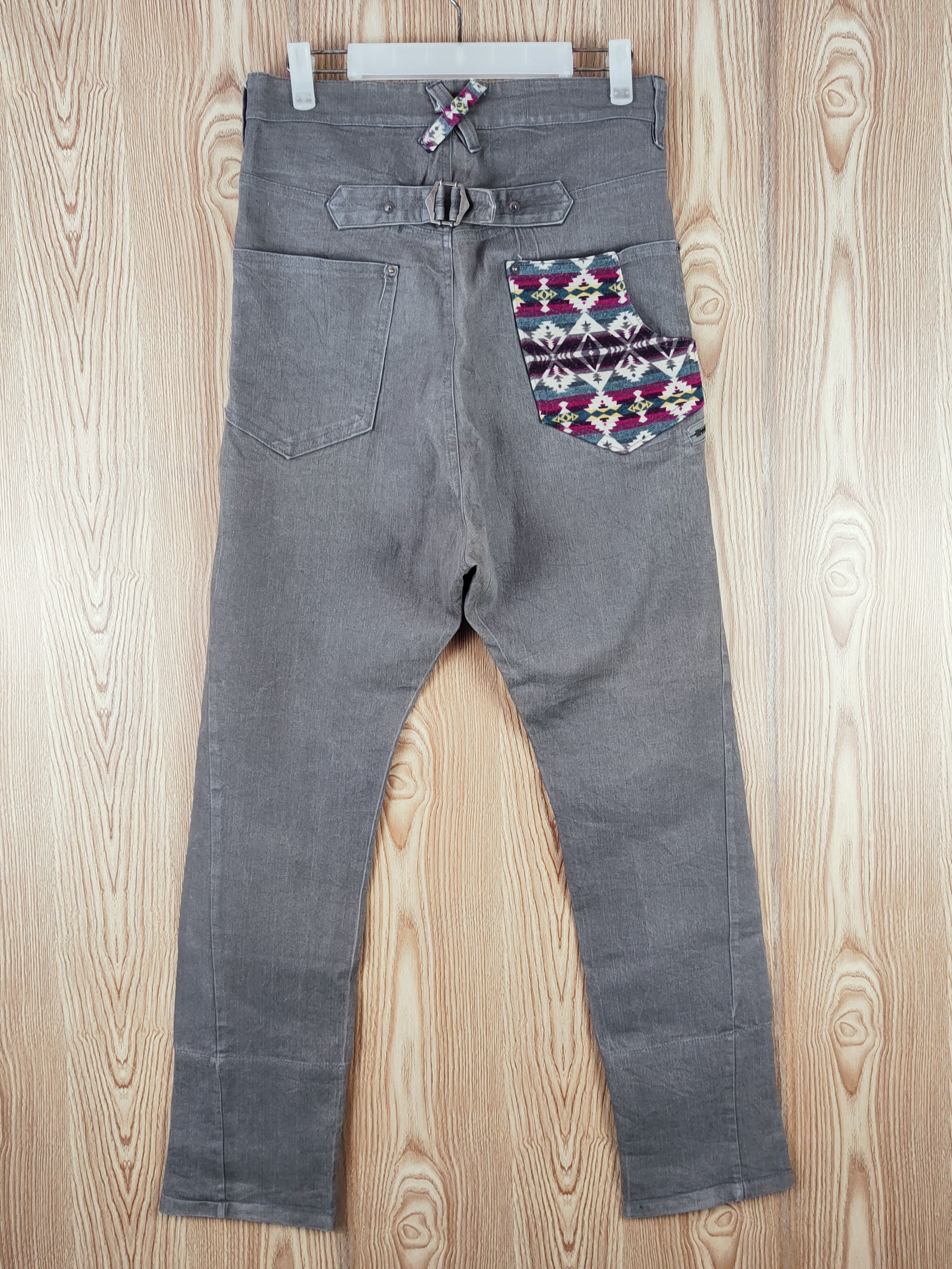 Japanese Brand Upstart Gray Multipocket Casual Pants #W834 Size US 30 / EU 46 - 7 Thumbnail