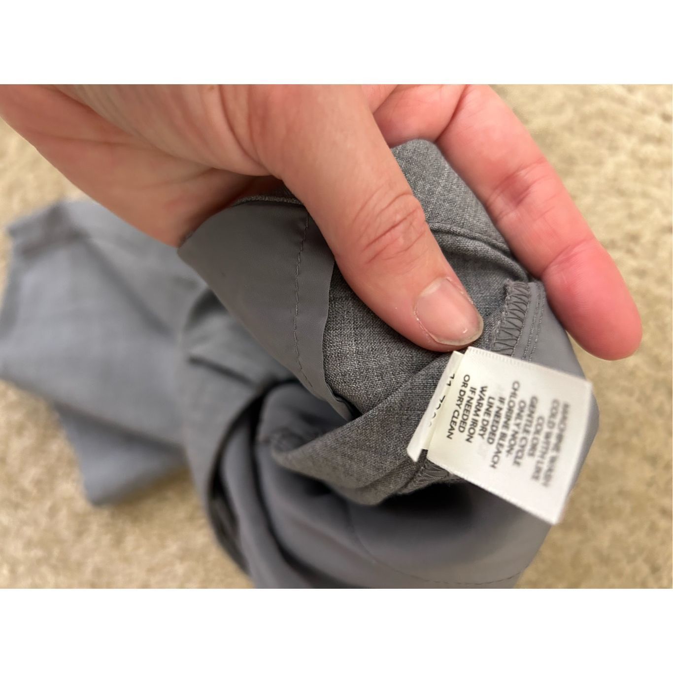 Other J. Jill Stitched Gray Chino Golf Shorts, Size 8 Size 30" / US 8 / IT 44 - 7 Thumbnail
