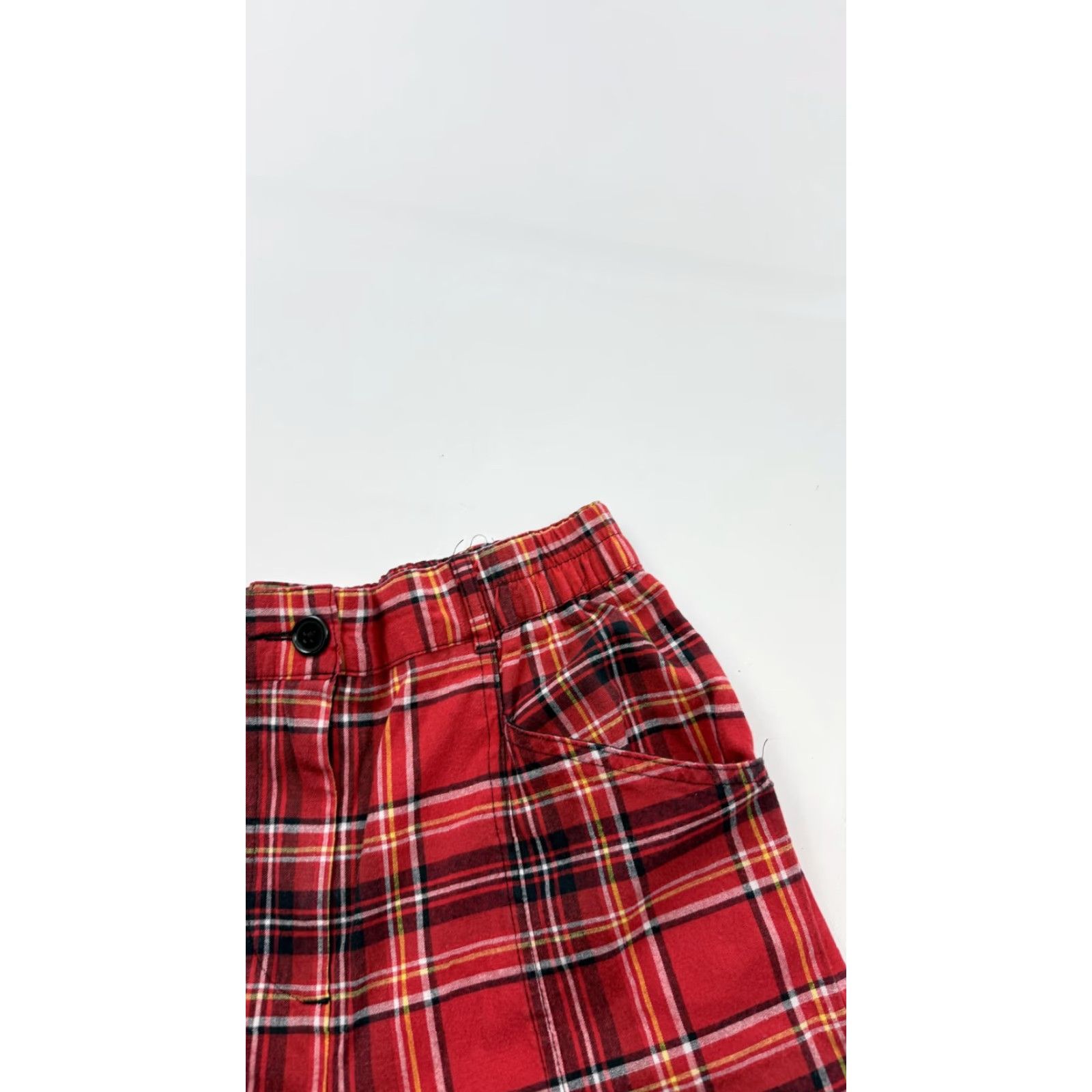 Urban Outfitters Urban Outfitters Pants Womens Small Red Plaid Flannel Lounge Sleep Pajama Cotton Polyester Spandex Size 28" / US 6 / IT 42 - 2 Thumbnail